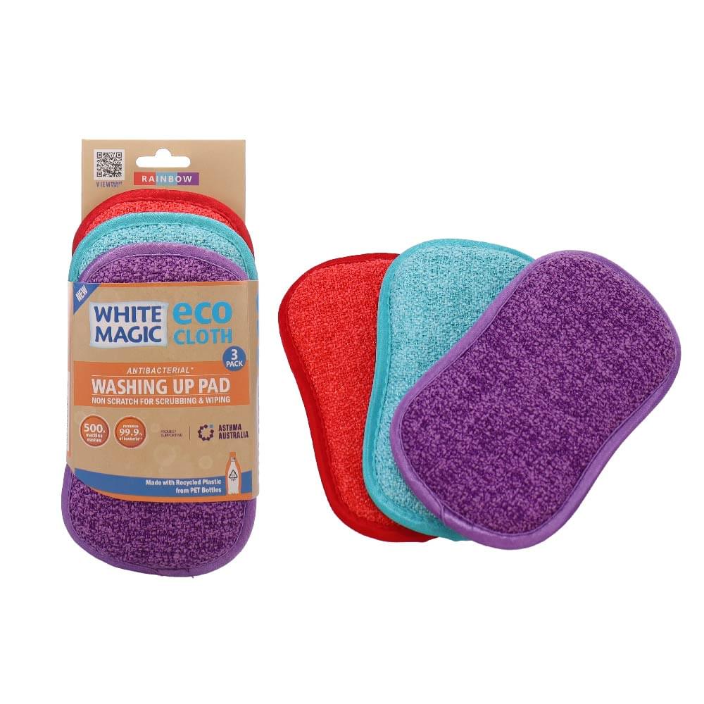 Eco Cloth Washing Up Pad 3 Pack