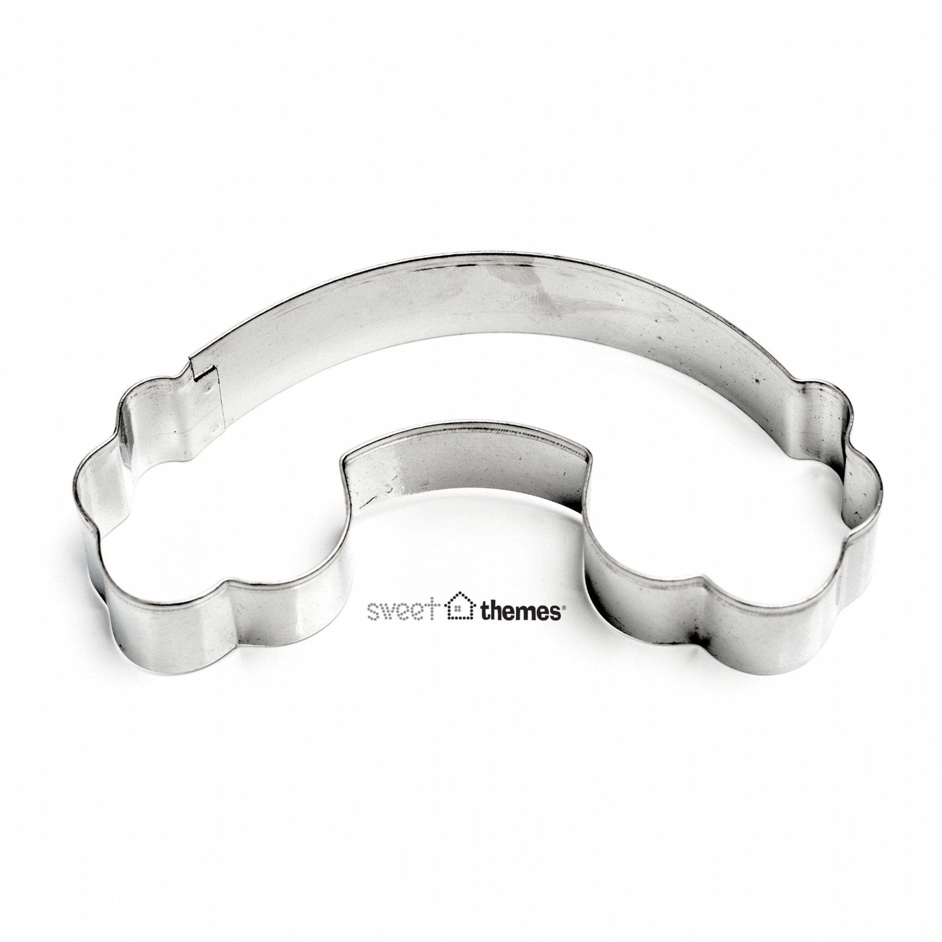 Sweet Themes Rainbow and Clouds Cookie Cutter