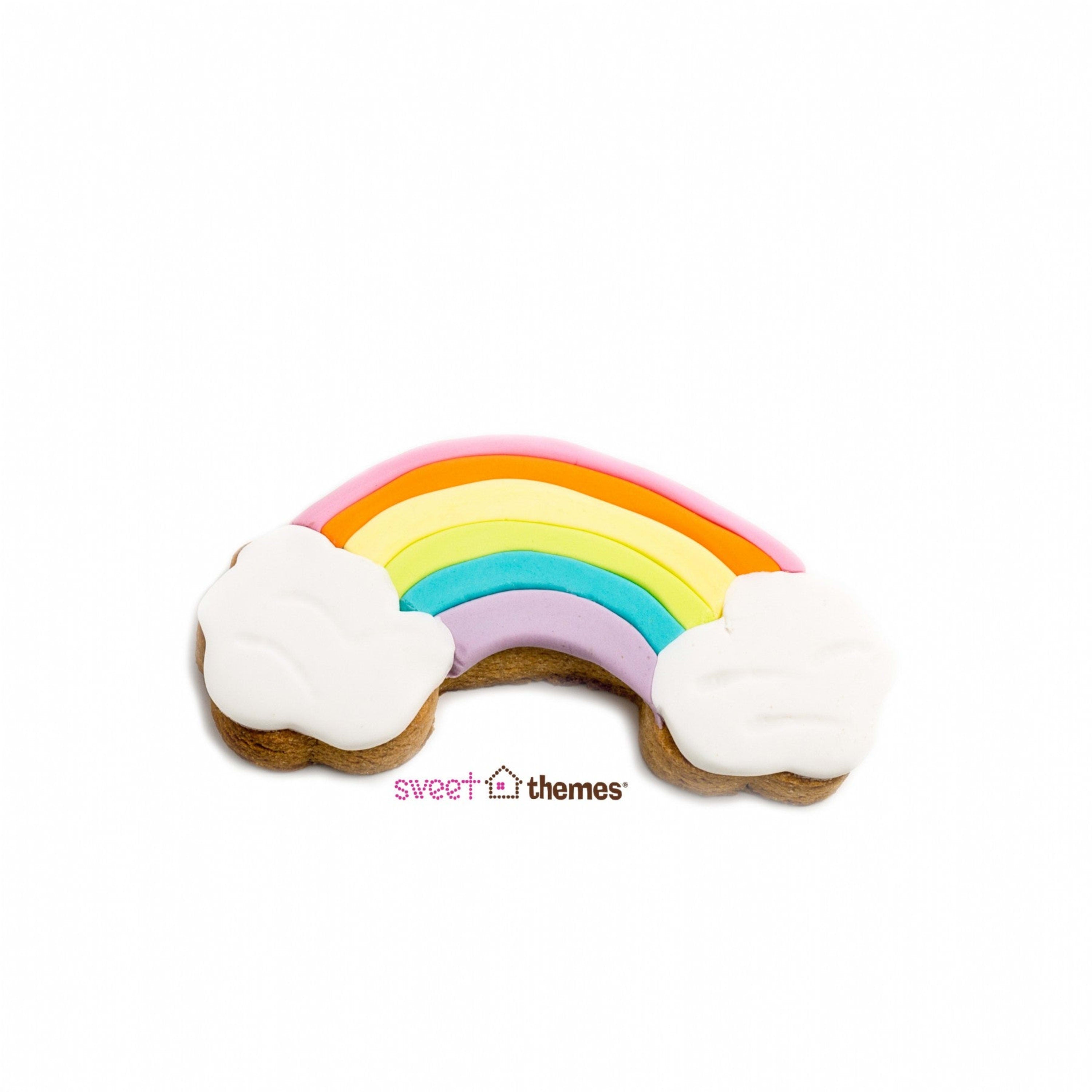 Sweet Themes Rainbow and Clouds Cookie Cutter
