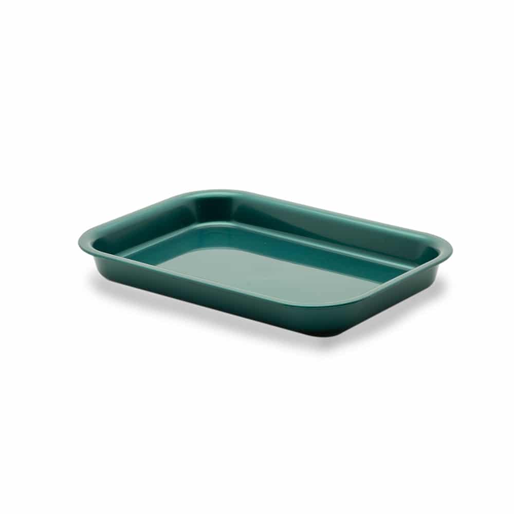 KH Healthcare Rectangular Tray Green PP (#25)