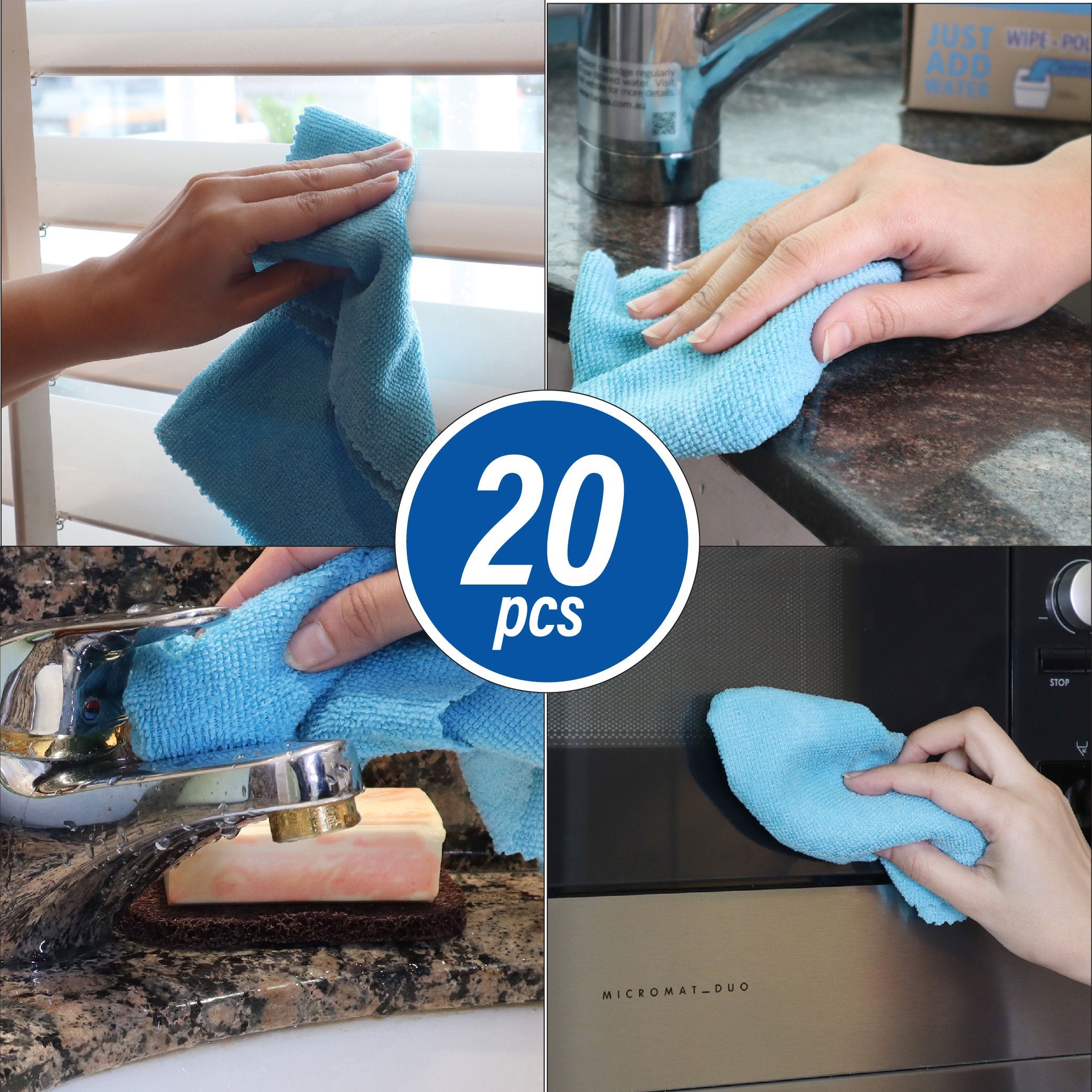 Recycled All Purpose Cloth 20 pcs Pack