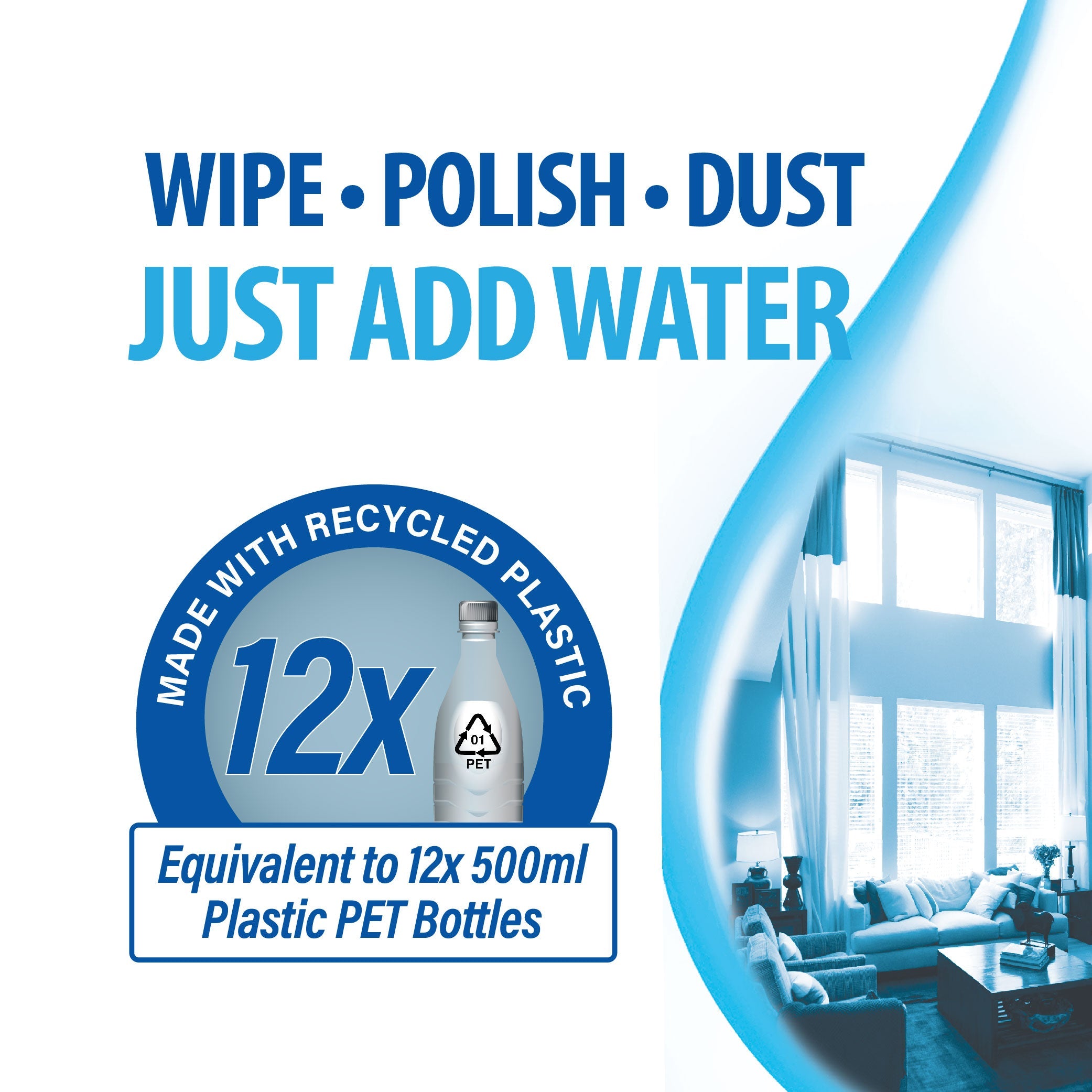 Recycled All Purpose Cloth 20 pcs Pack