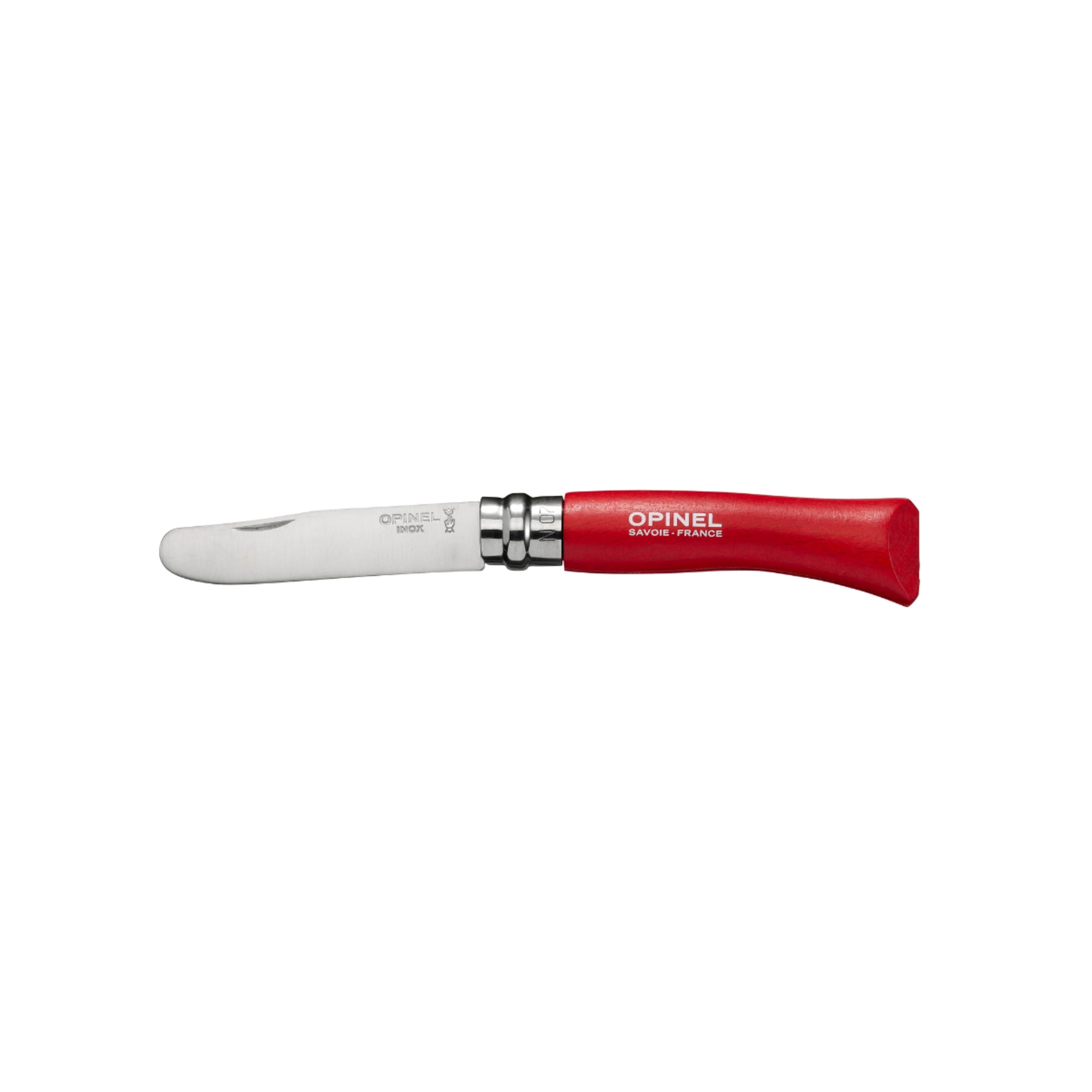 Opinel No.07 My First Folding Knife Red
