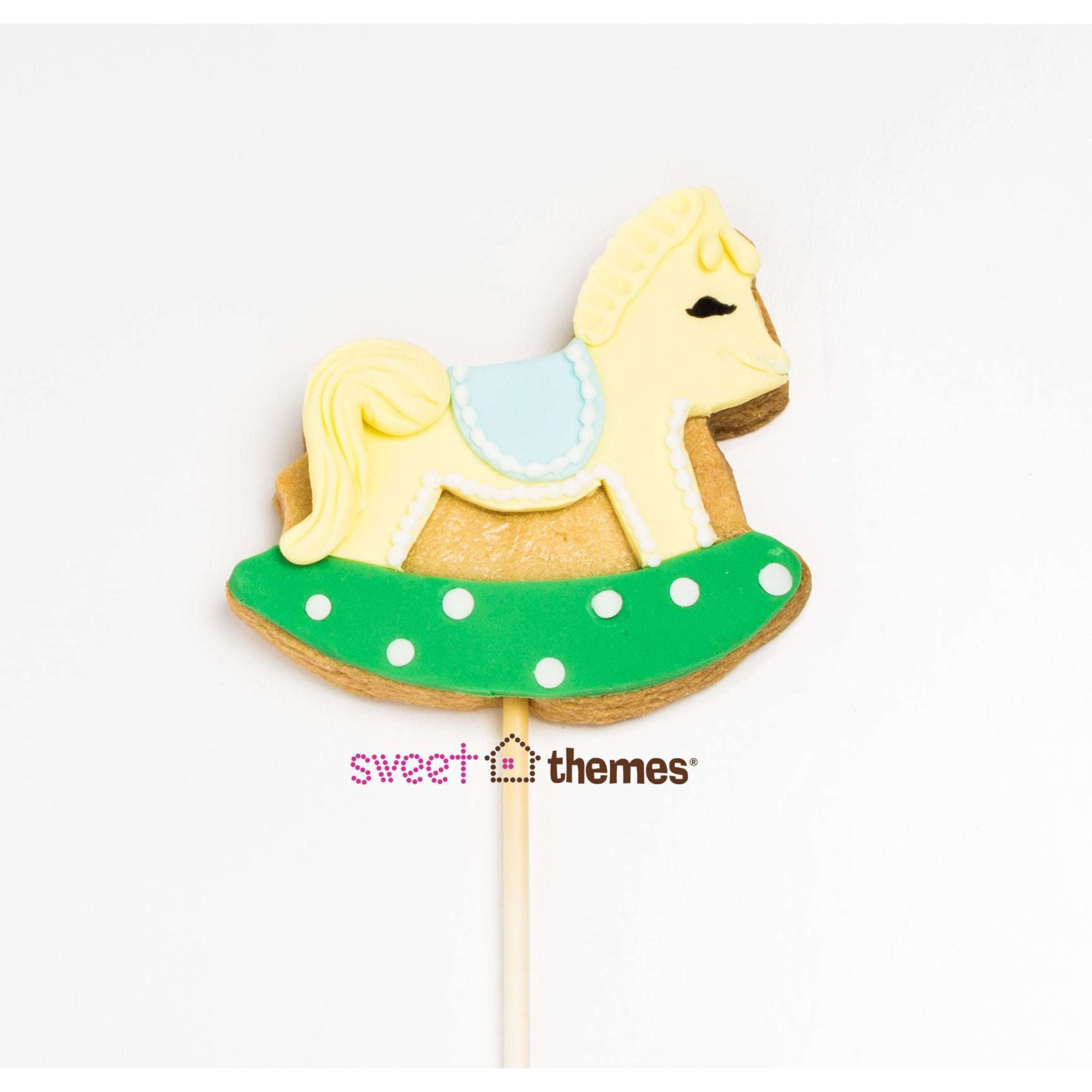 Sweet Themes Rocking Horse Cookie Cutter