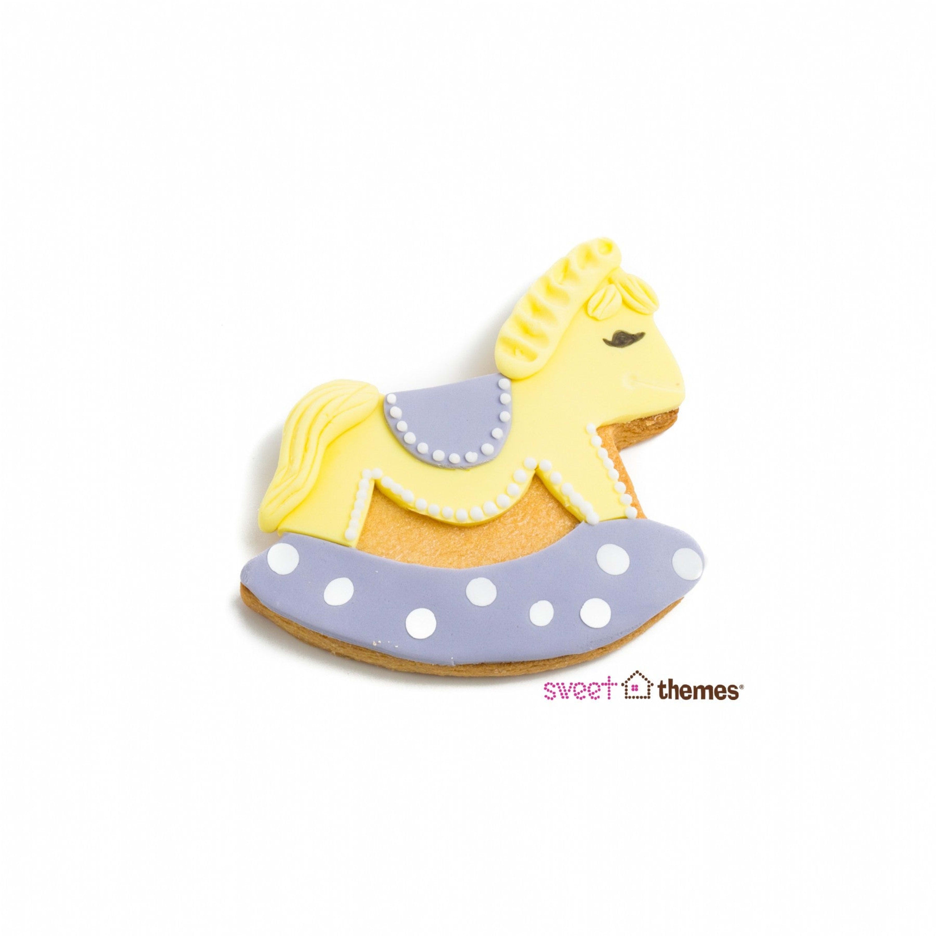 Sweet Themes Rocking Horse Cookie Cutter