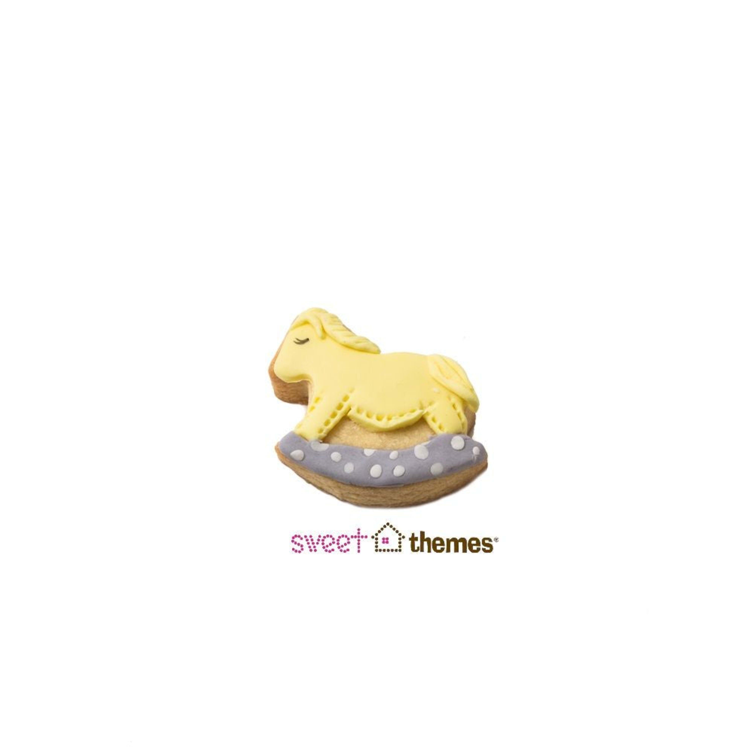 Sweet Themes Mini Rocking Horse Cookie Cutter