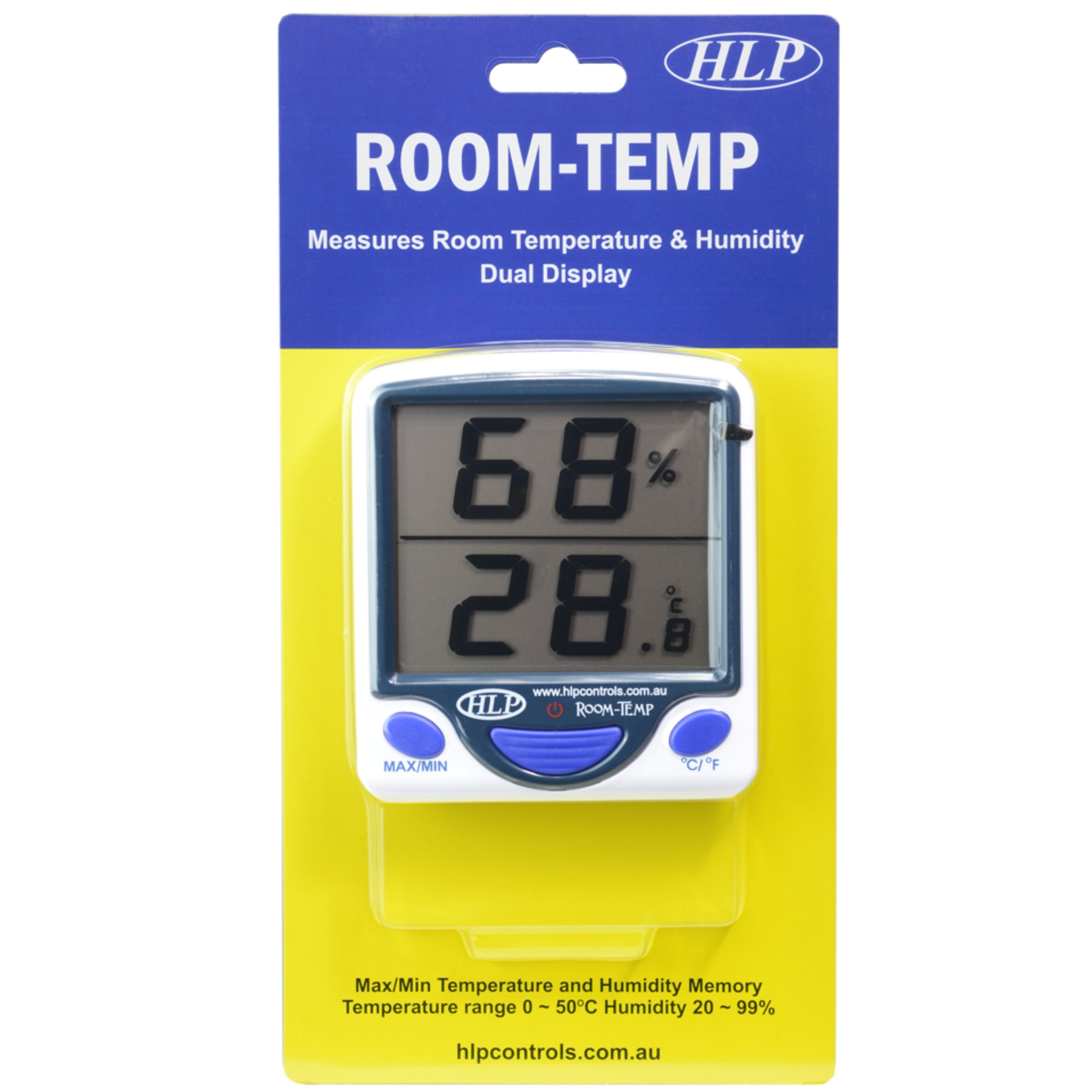 HLP Room Temp Desktop Thermo-Hygrometer