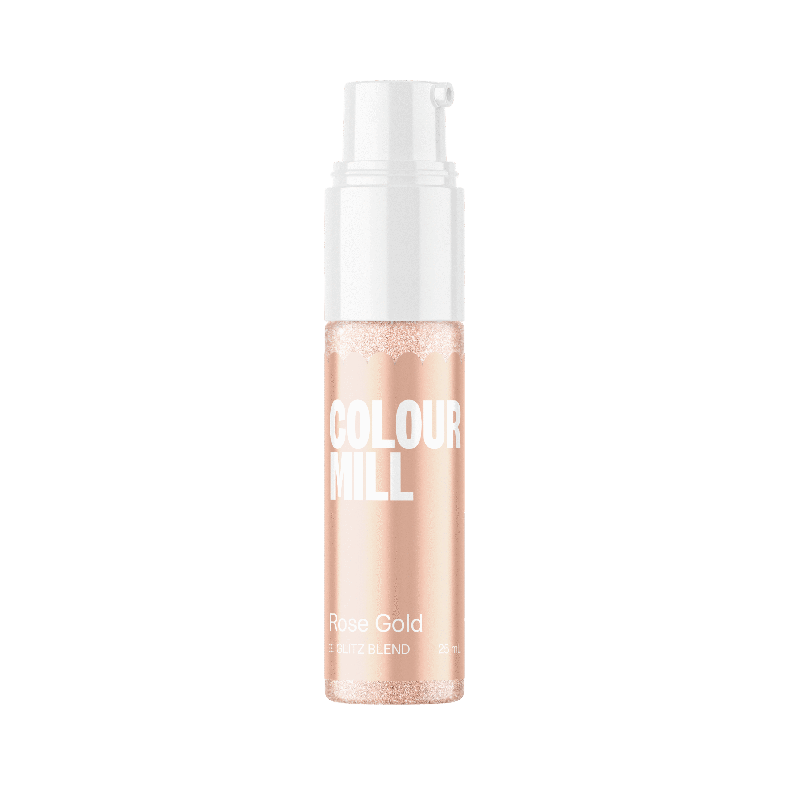 Colour Mill Glitz Blend Pump 25ml - Rose Gold