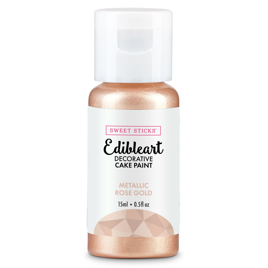 SWEET STICKS Metallic Edibleart Paint - Rose Gold