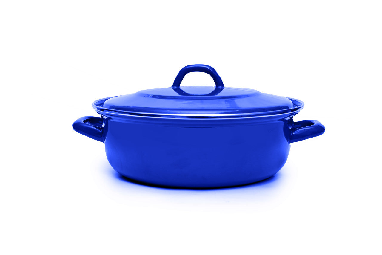 Classica 22cm Heavy Gauge Casserole With Lid - Royal Blue