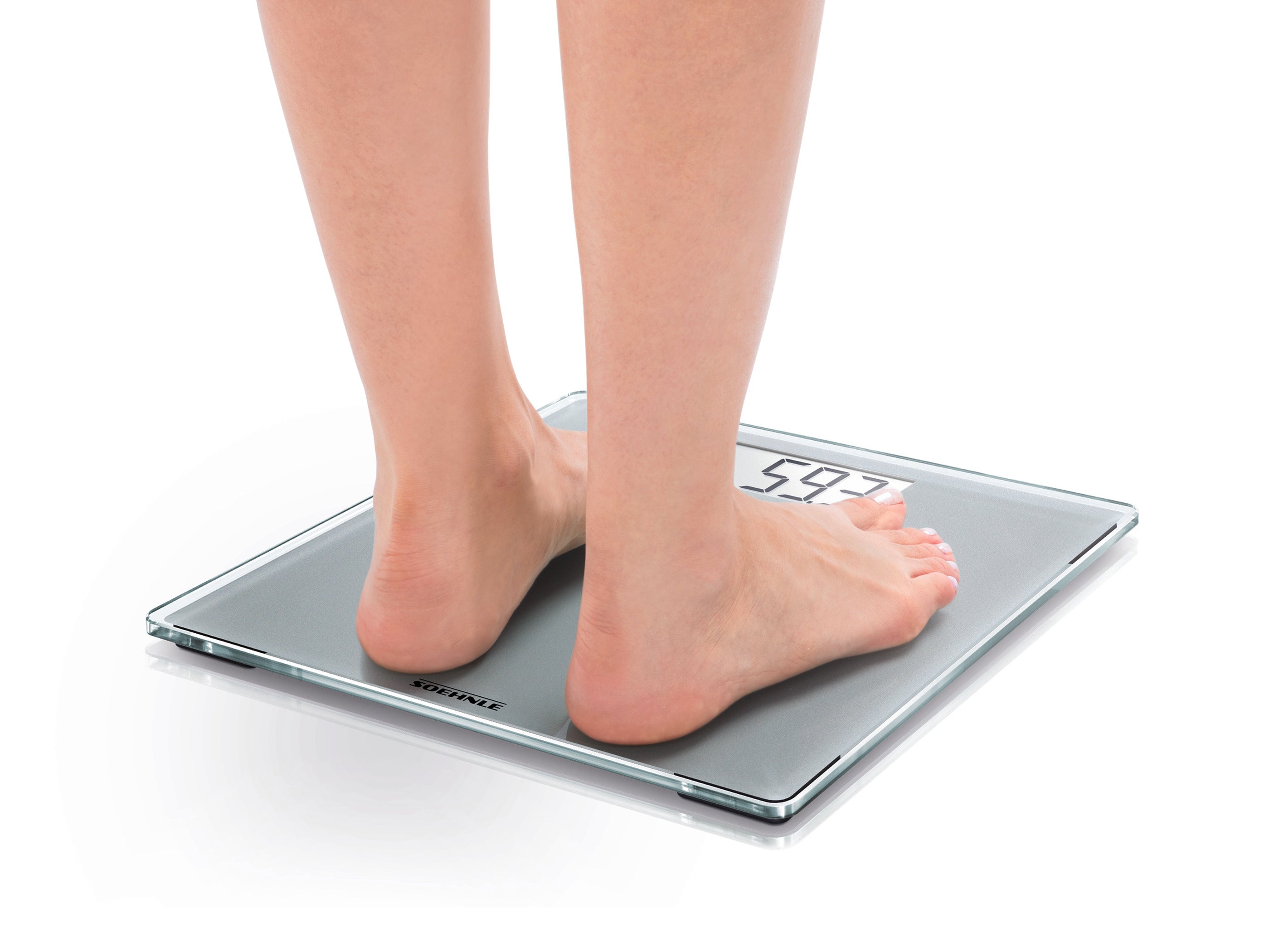 Soehnle Style Sense Compact 300 Digital Body Scale (180kg) - Silver