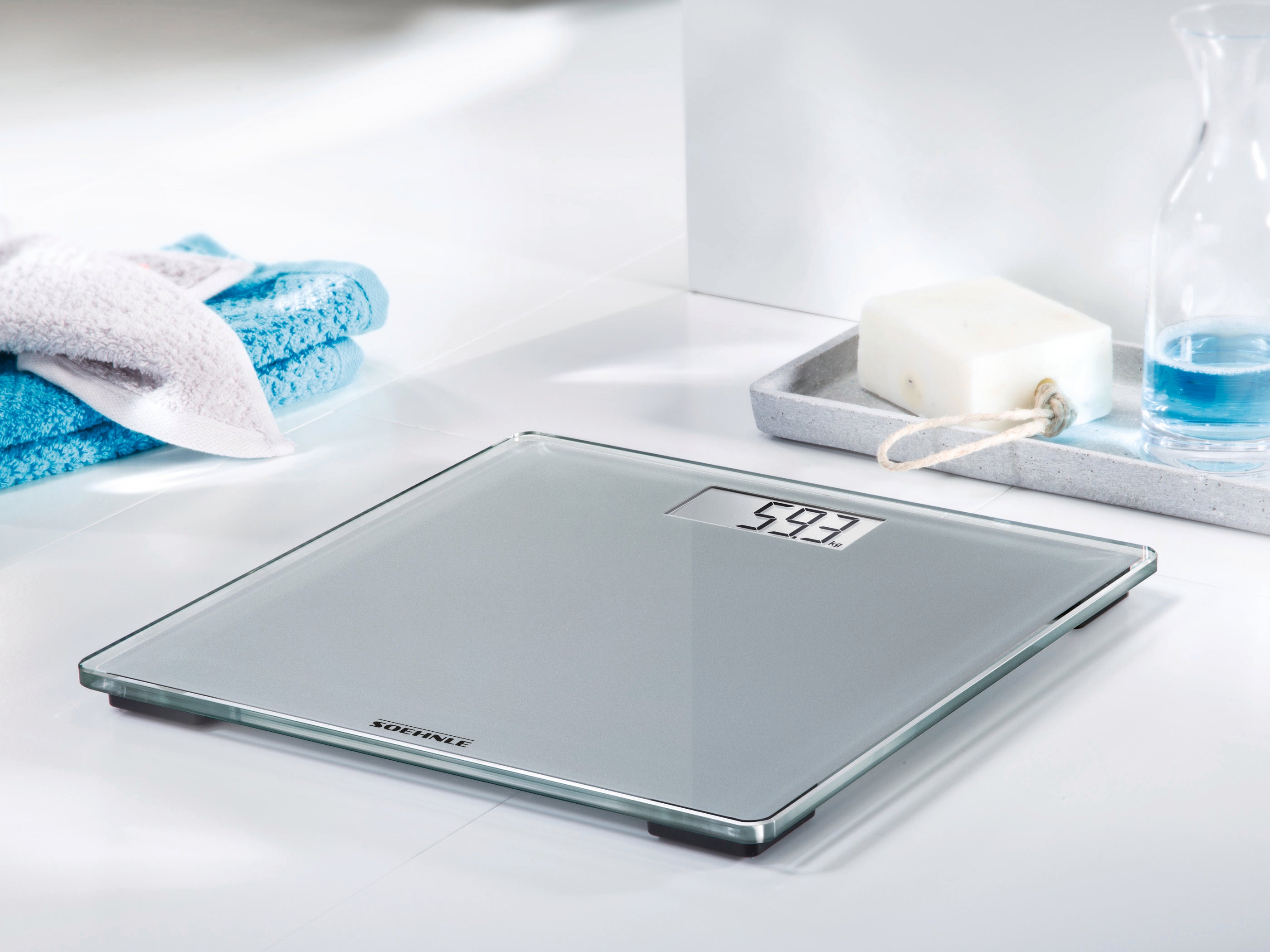 Soehnle Style Sense Compact 300 Digital Body Scale (180kg) - Silver