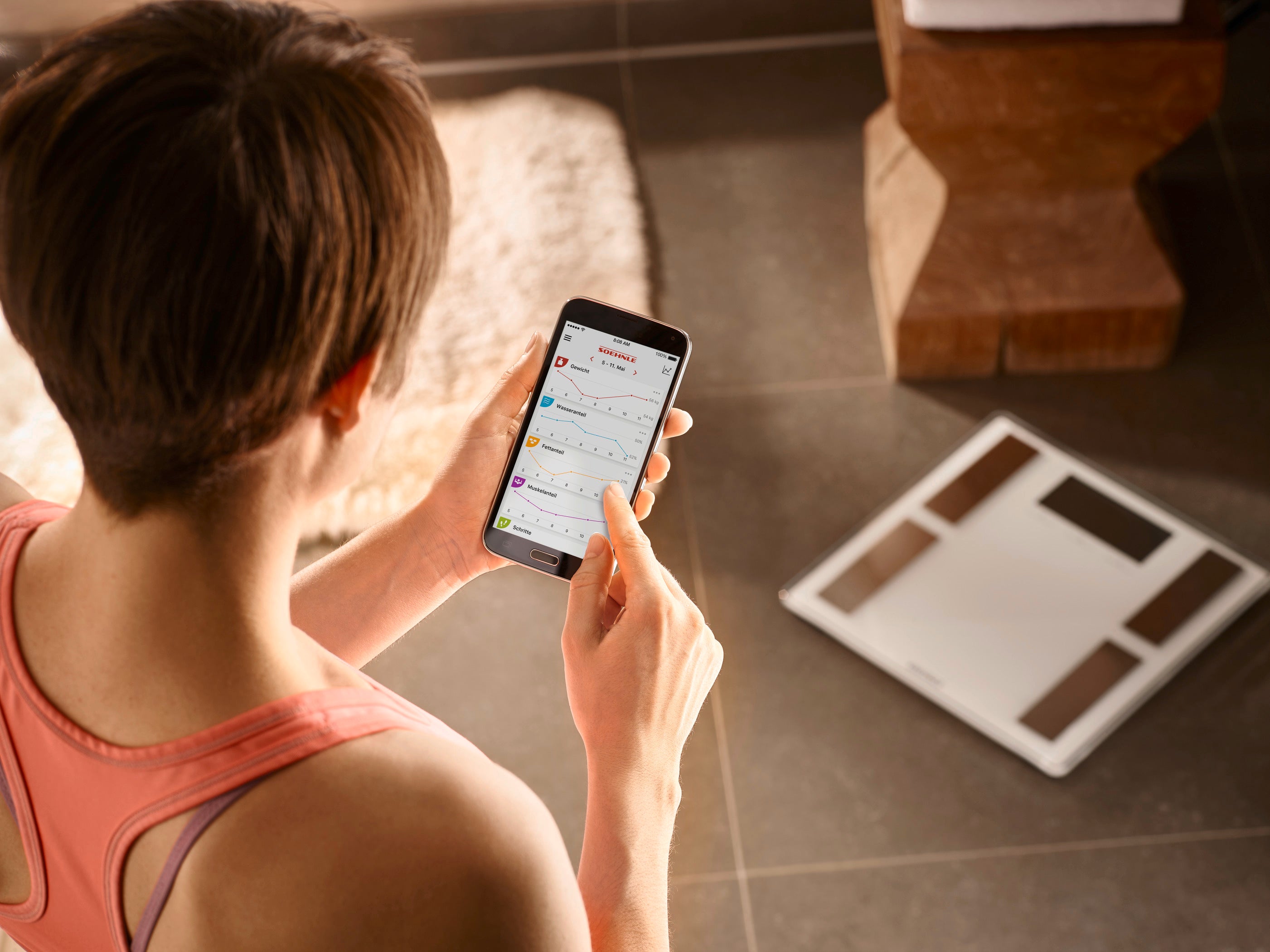 Soehnle Shape Sense Connect 100 Digital Body Scale (180kg)
