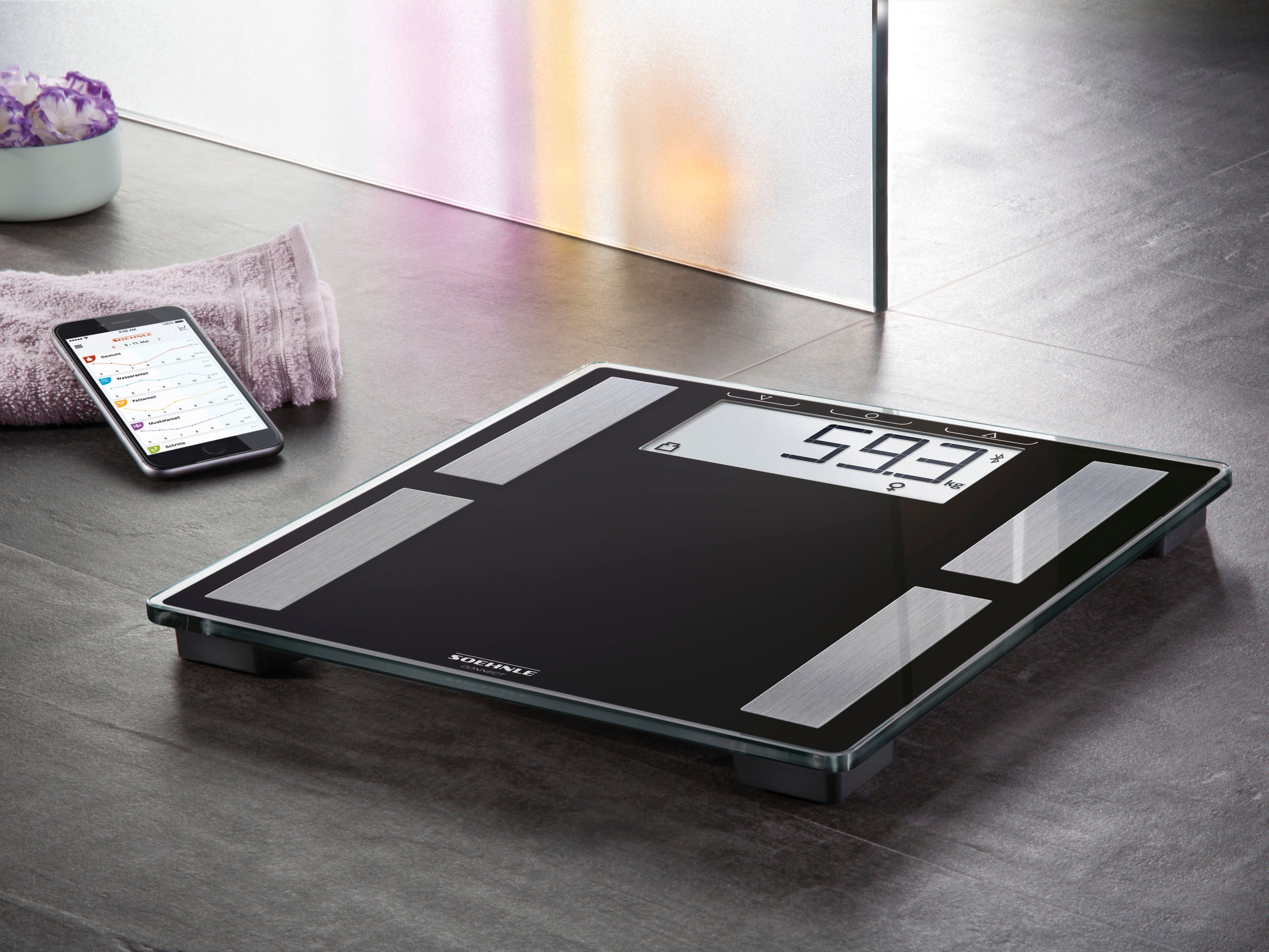 Soehnle Shape Sense Connect 50 Digital Body Scale (180kg)