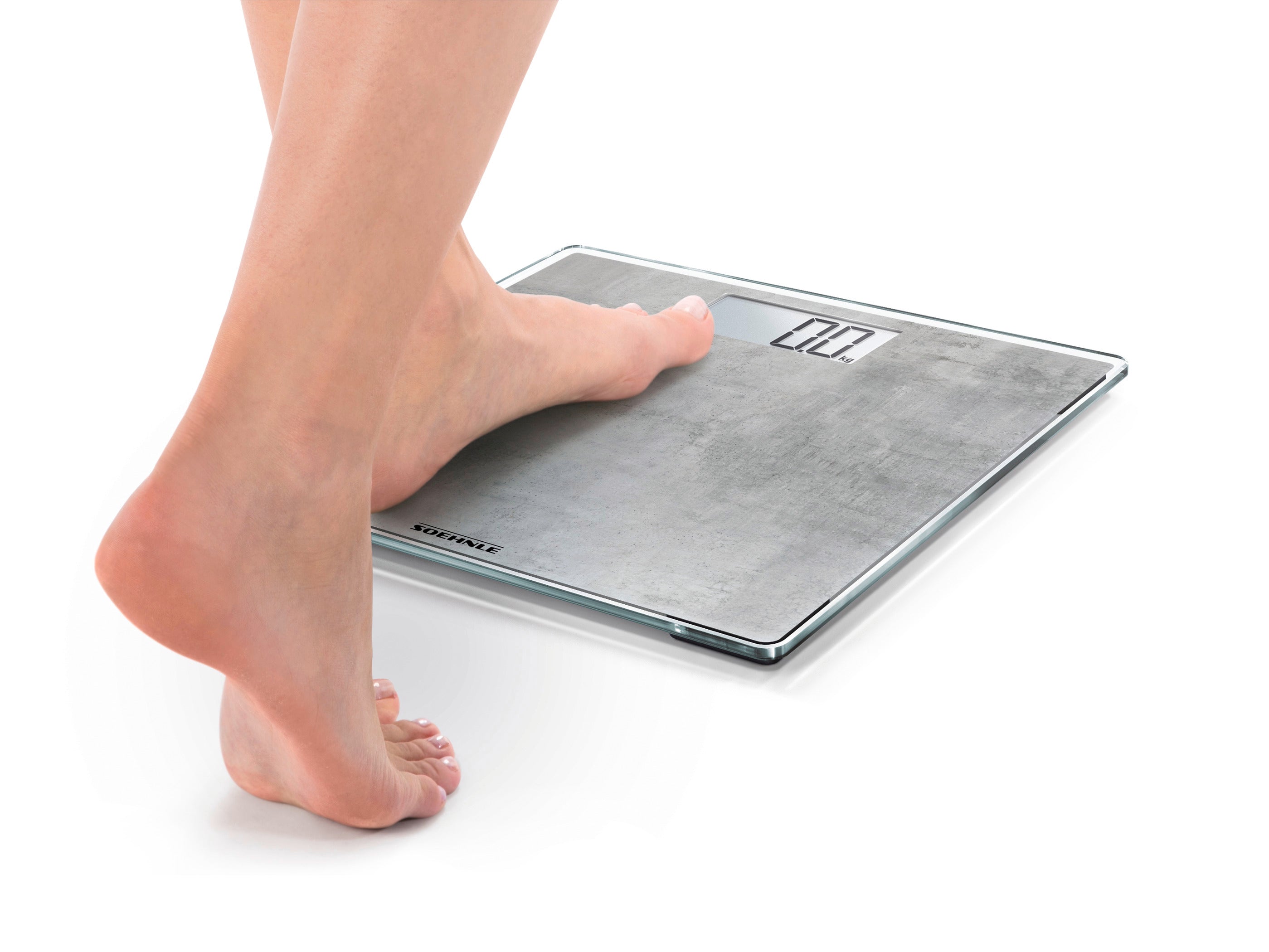Soehnle Style Sense Compact 300 Digital Body Scale (180kg) - Concrete