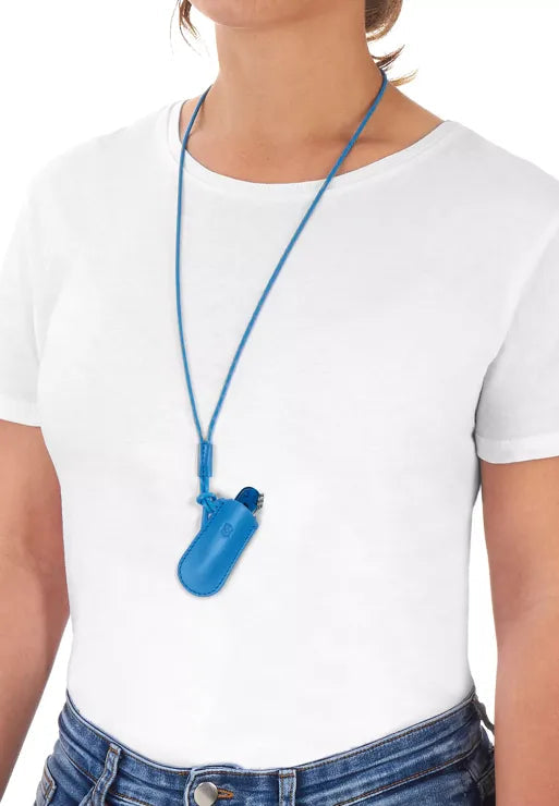 Victorinox Classic Leather Pouch (2) - Blue