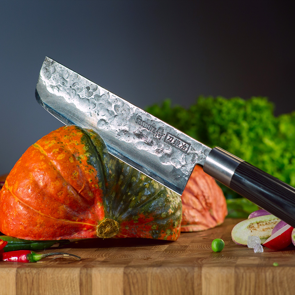 Samura BlackSMITH Nakiri Knife 6.6