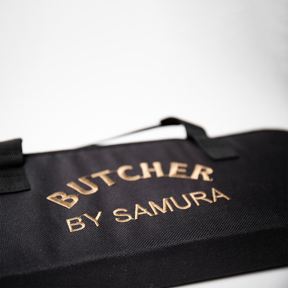 Samura BUTCHER Set of 6 Knives: Fillet FISHERMAN, Long Slicer, Boning, Small Butcher, Butcher, Skinning (bag included)
