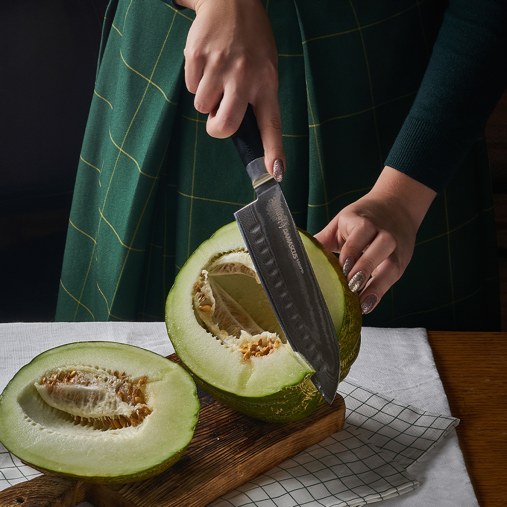 Samura DAMASCUS Santoku Knife 7.0"/ 180 mm