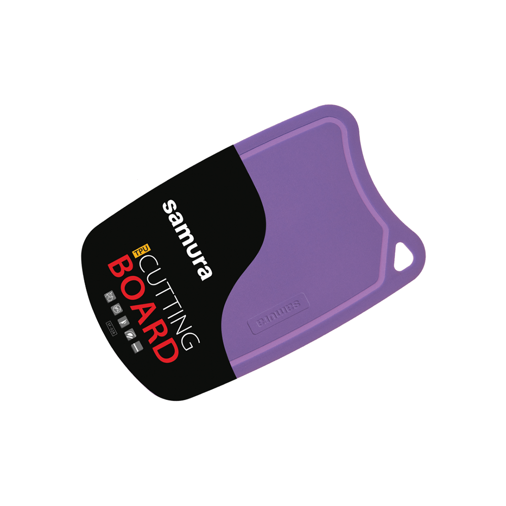 Samura Thermoplastic Antibacterial Cutting Board - Violet