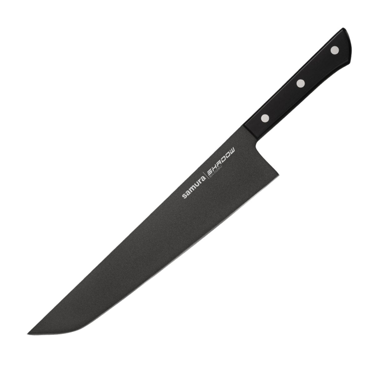 Samura SHADOW Hamokiri Knife with Black Non Stick Coating 10"/254 mm