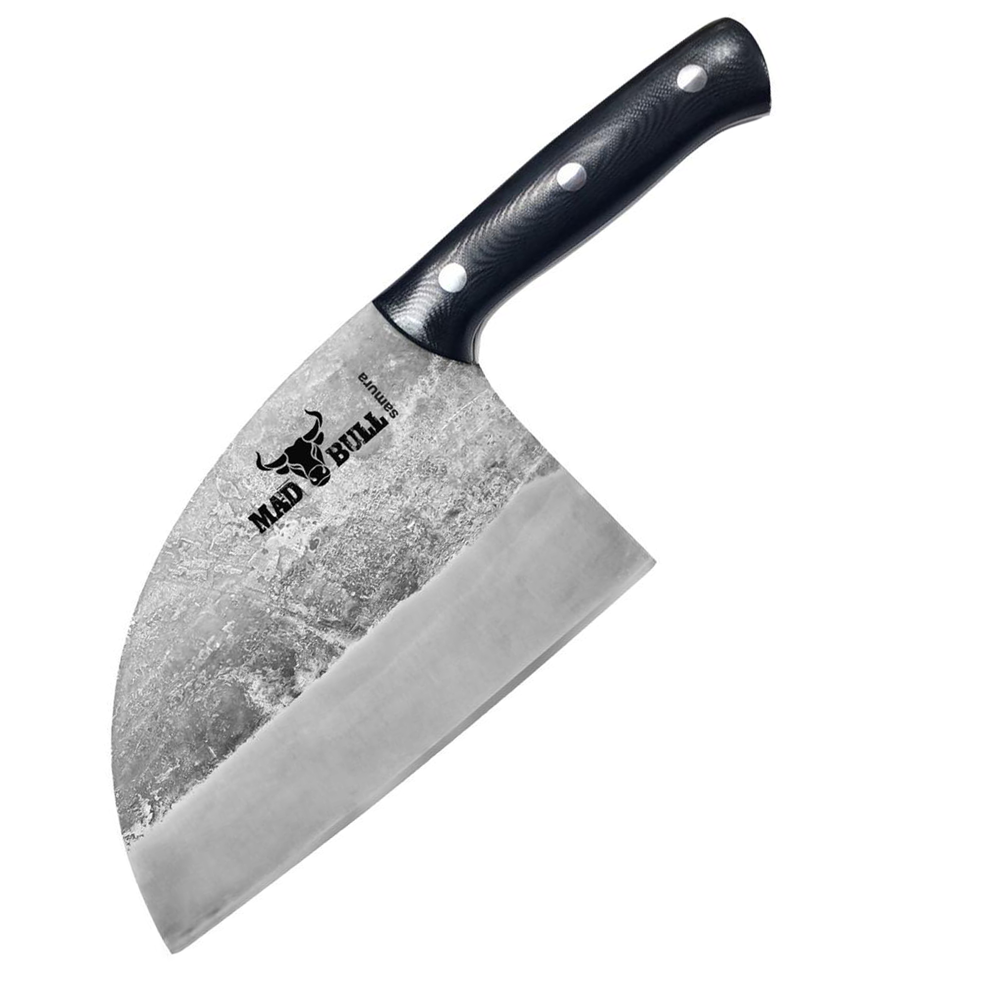 Samura MAD BULL Serbian Chef’s Knife with Black Handle, 7.0