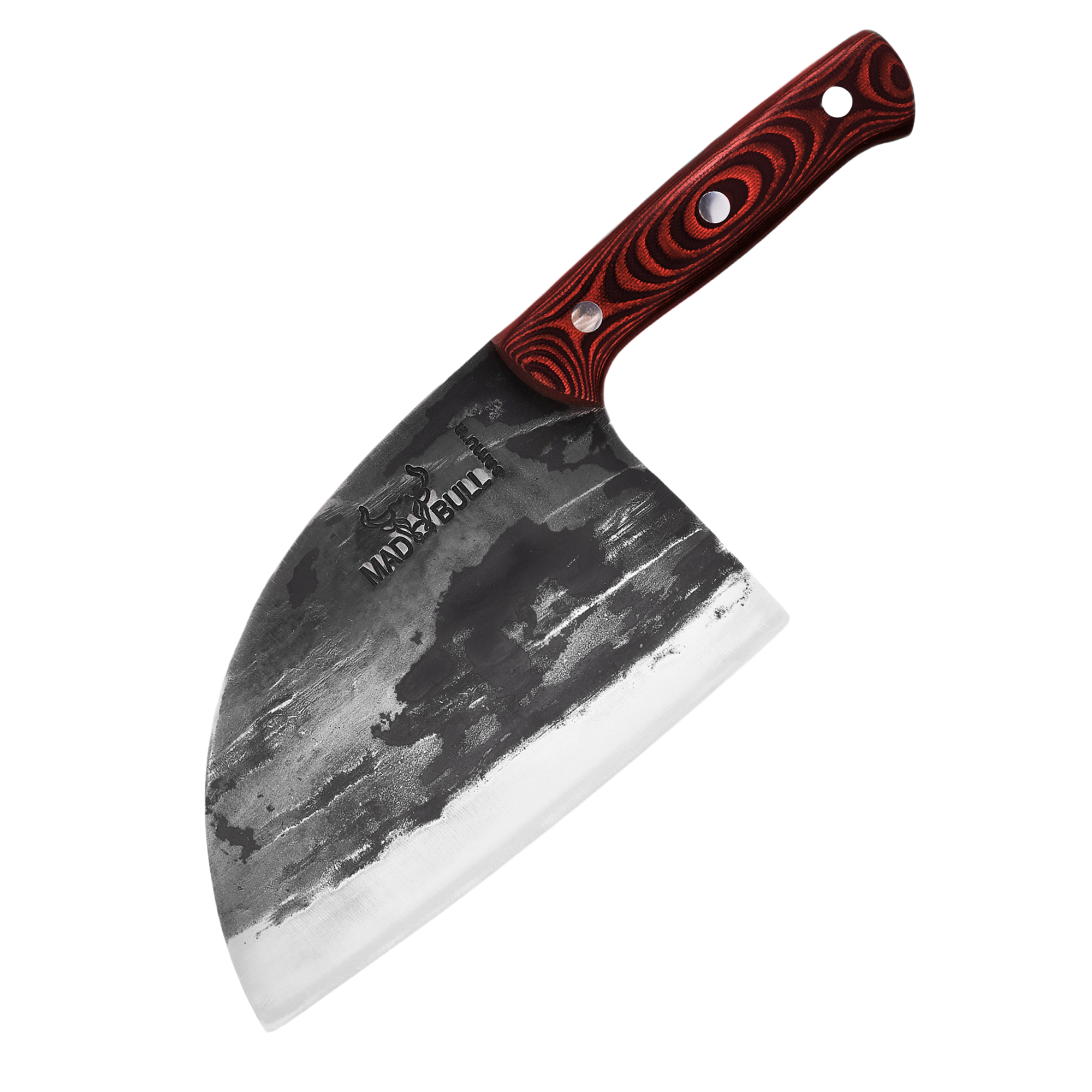 Samura MAD BULL Serbian Chef’s Knife with Black & Red Handle, 7.0"/ 180 mm