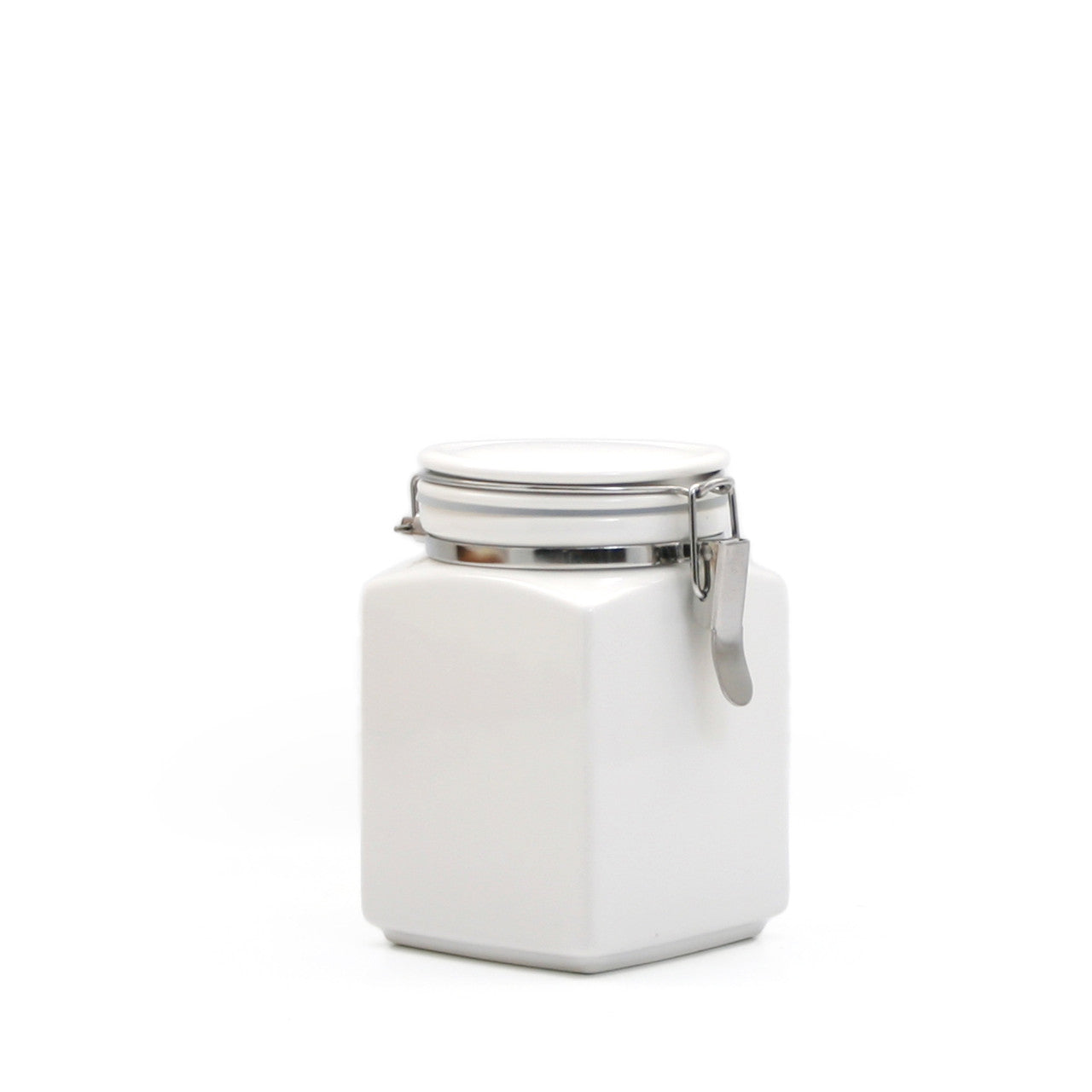Zero Japan White Square Canister Small