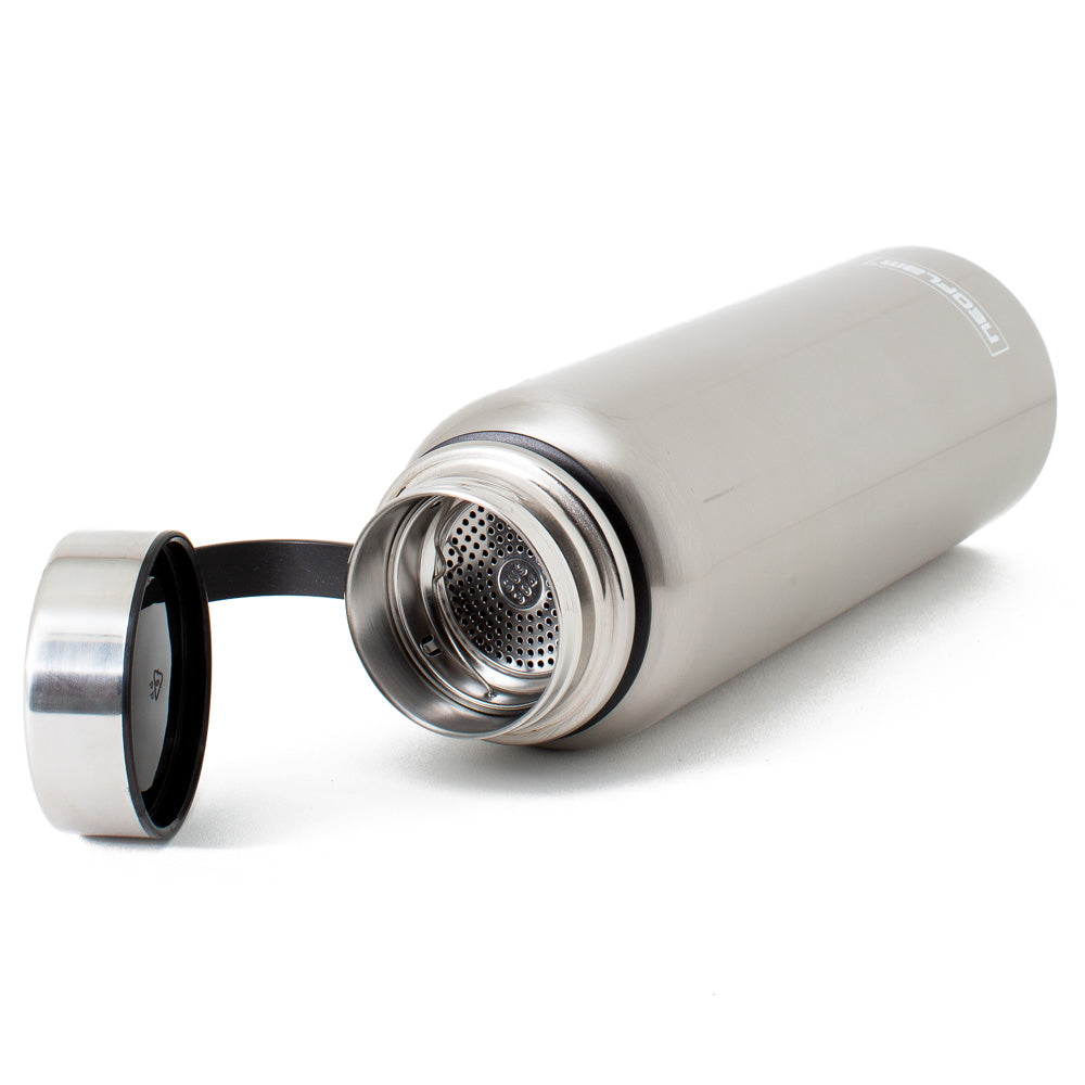 1.2L Neoflam All Day Stainless Steel Double Walled and Vacuum Insulated Water Bottle Stainless