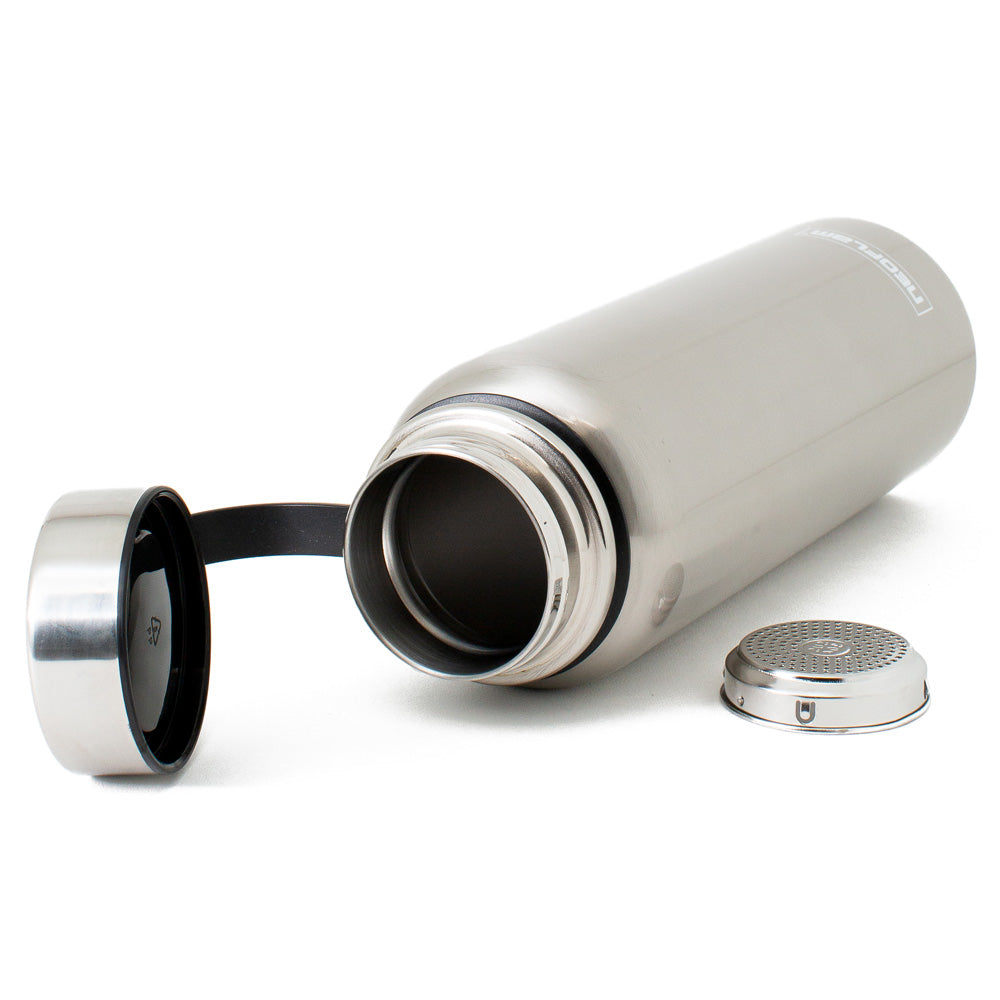 1.2L Neoflam All Day Stainless Steel Double Walled and Vacuum Insulated Water Bottle Stainless
