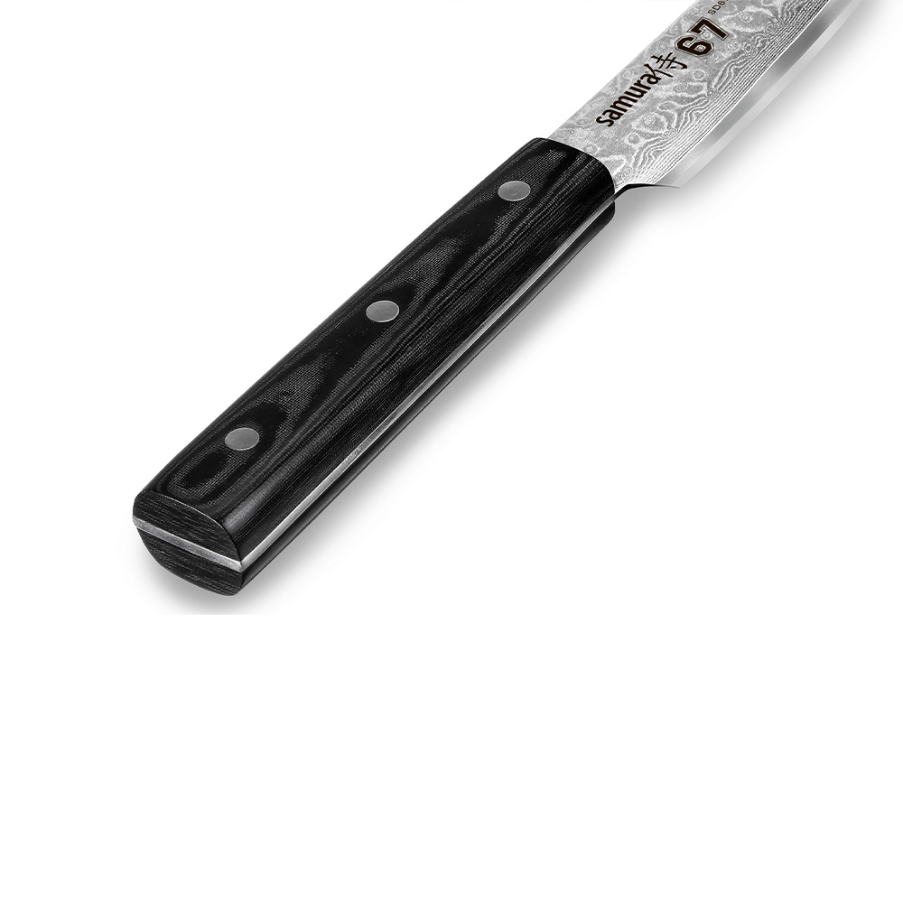 Samura DAMASCUS 67 Slicing Knife TANTO 9.0"/230 mm, 67 Layers