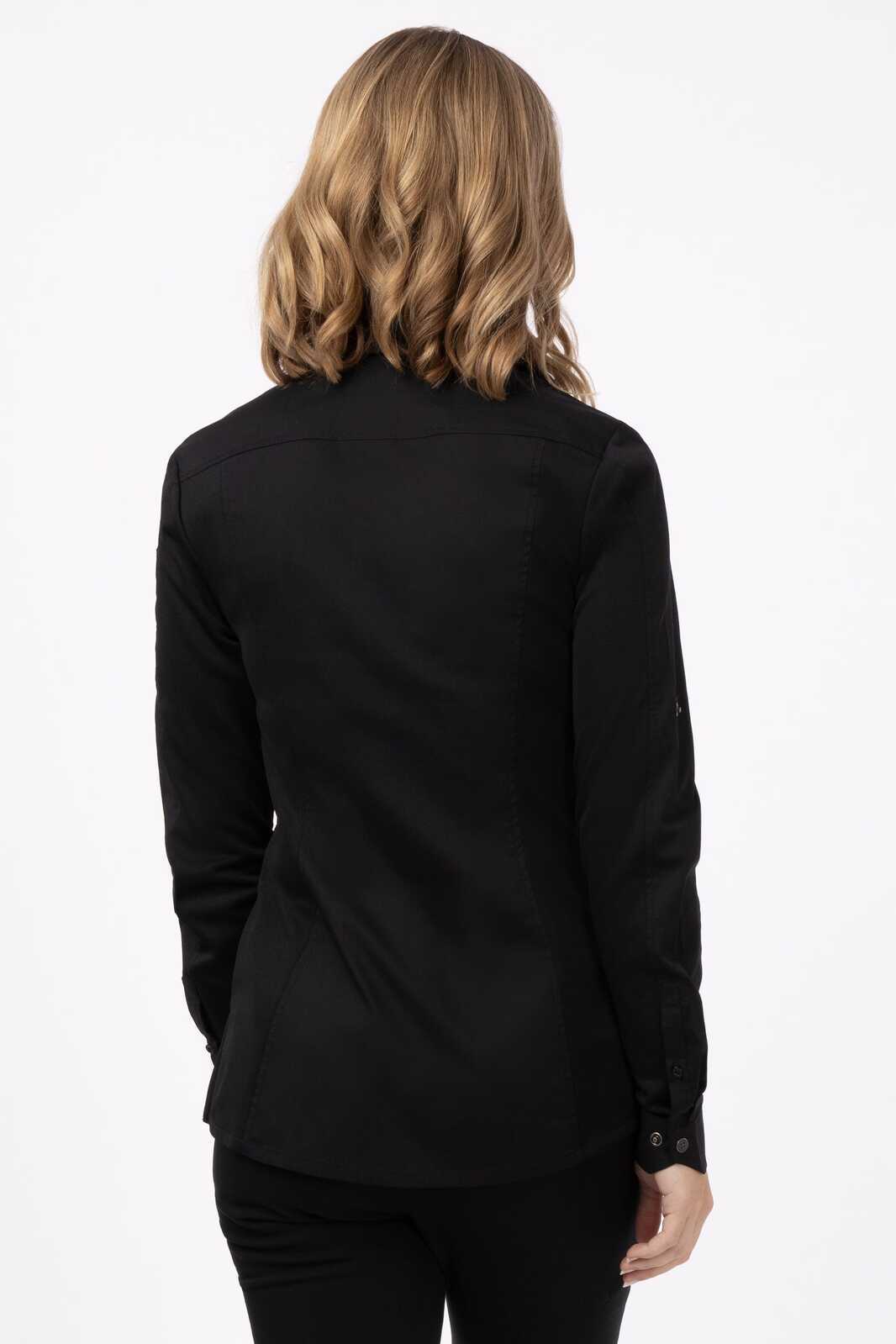 Chef Works Seville Women's Shirt - Black