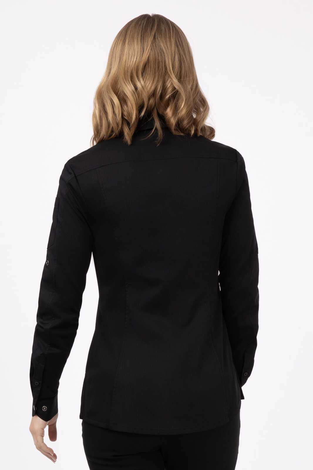 Chef Works Seville Women's Shirt - Black