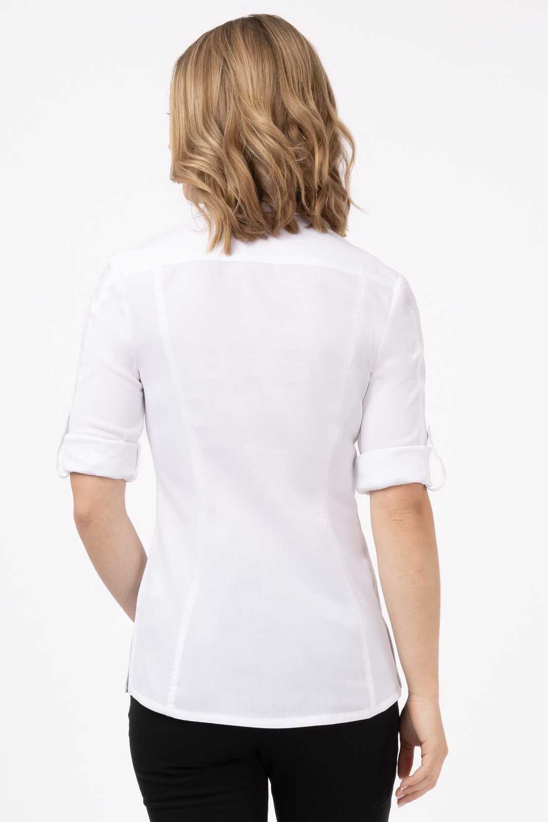 Chef Works Seville Women's Shirt - White