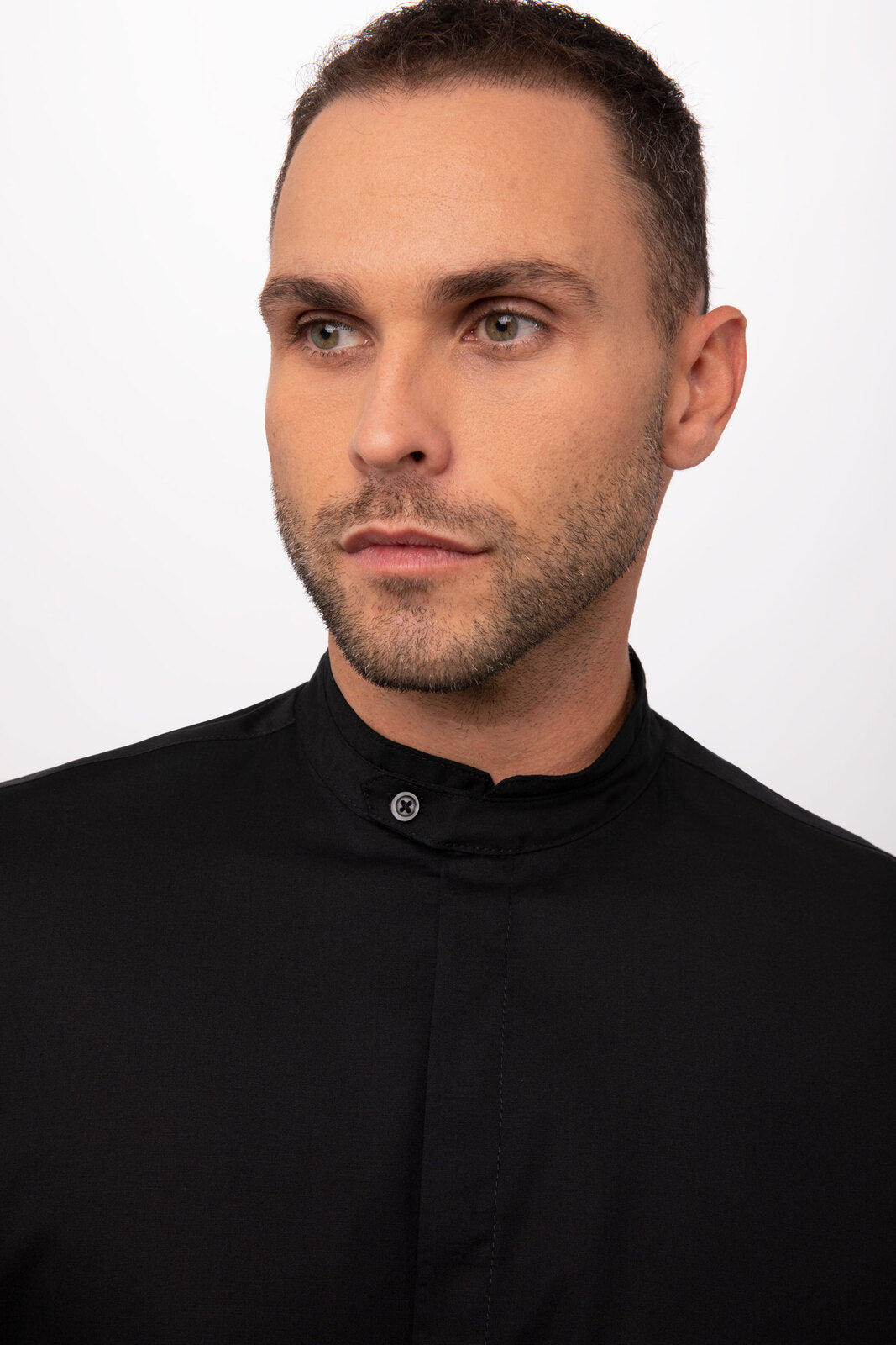 Chef Works Formel Men's Shirt- Shirt - Black