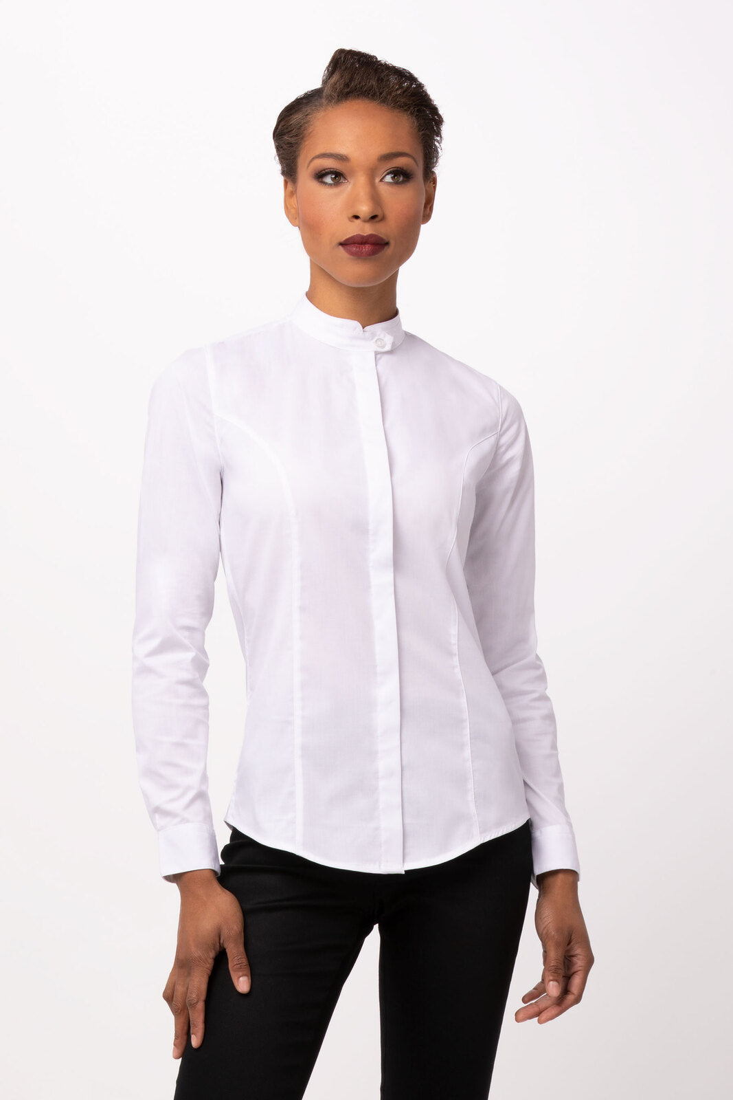 Chef Works Formel Women's Shirt - White