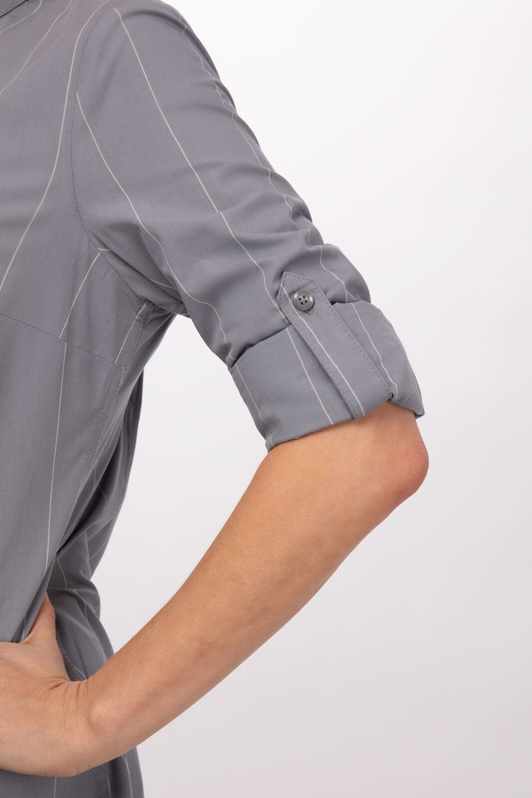 Chef Works Voce Women's Shirt - Grey