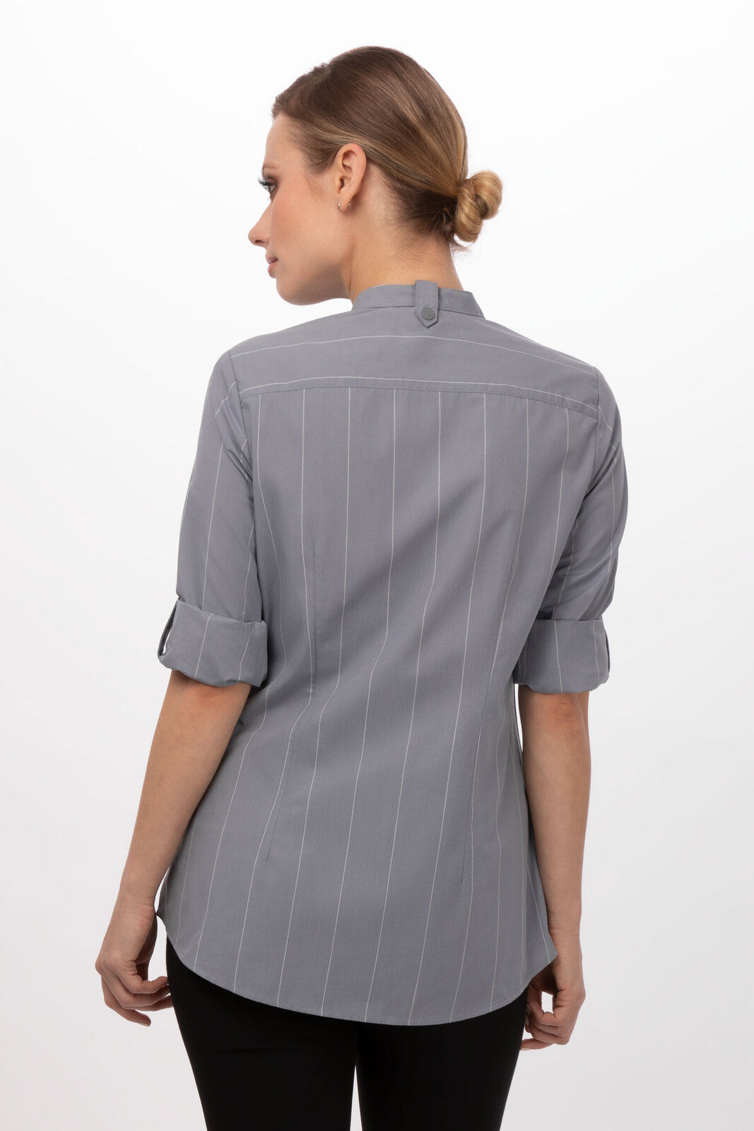 Chef Works Voce Women's Shirt - Grey