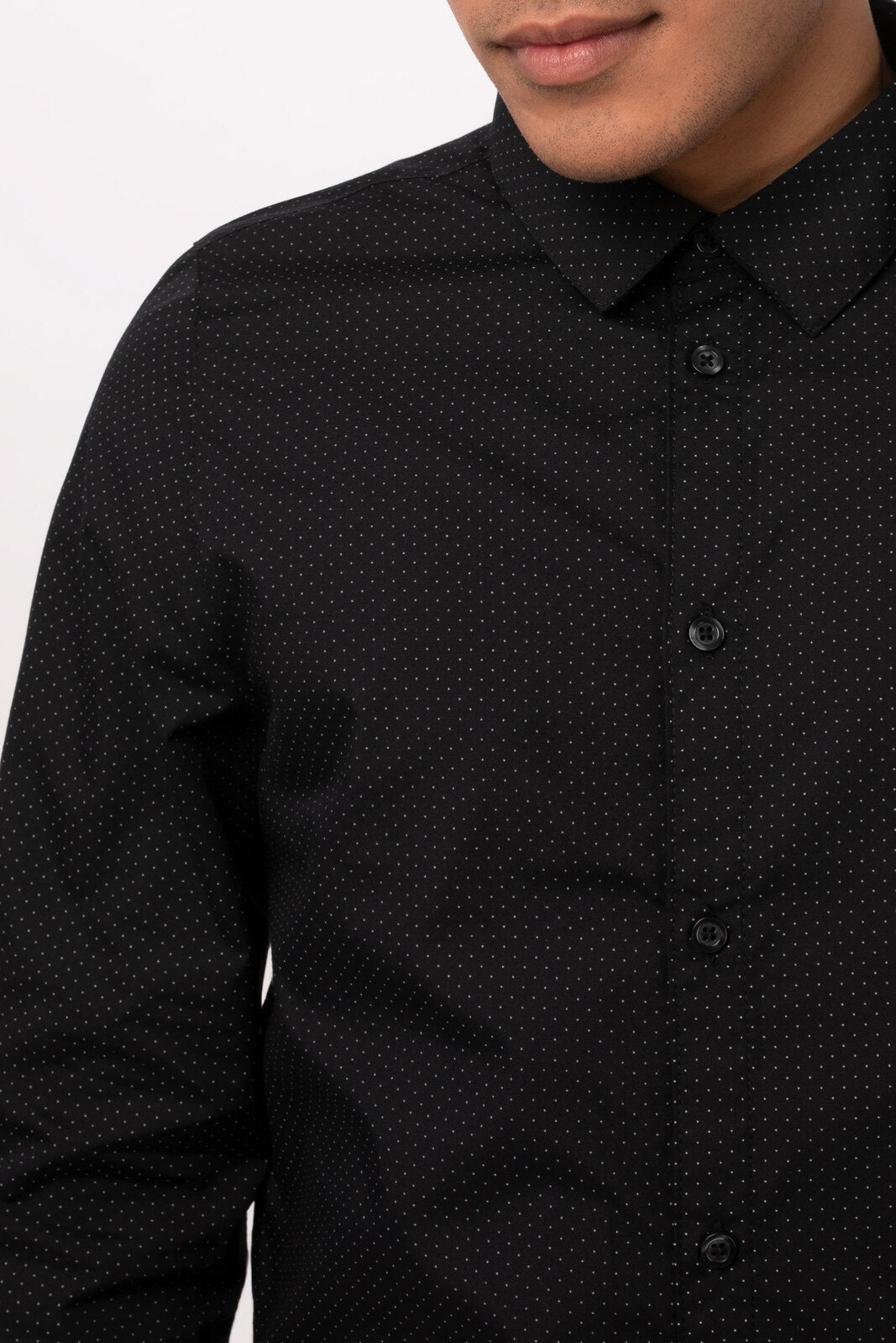 Chef Works Deco Men's Shirt - Black