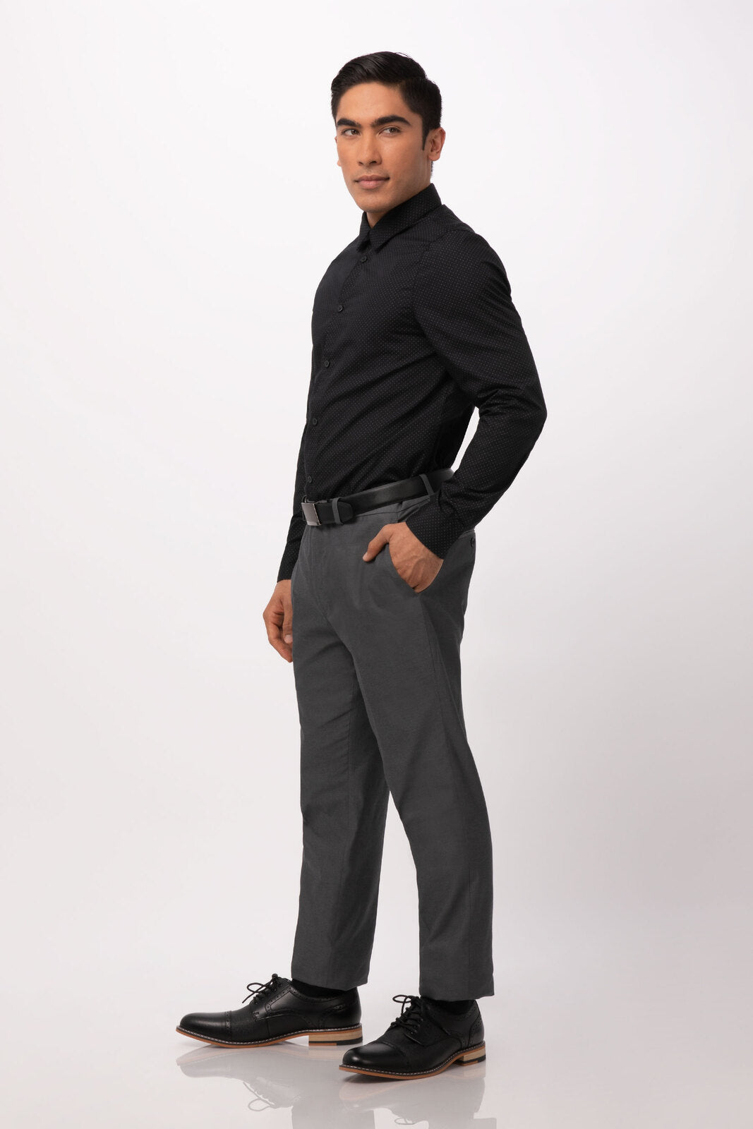 Chef Works Deco Men's Shirt - Black