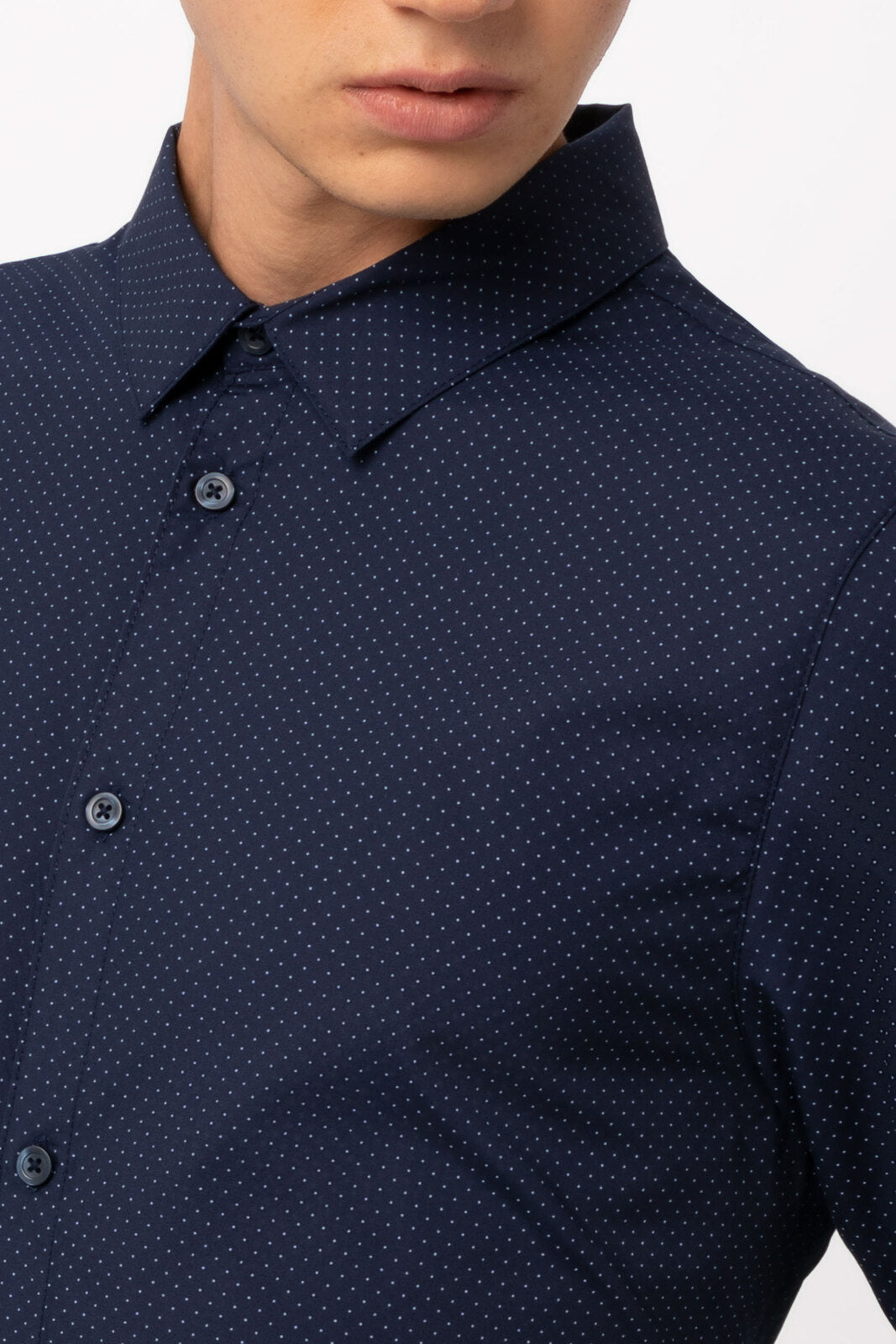 Chef Works Deco Men's Shirt - Navy