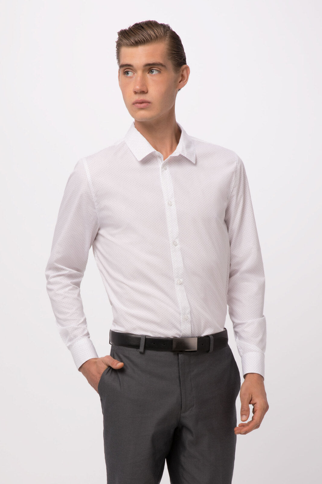 Chef Works Deco Men's Shirt - White
