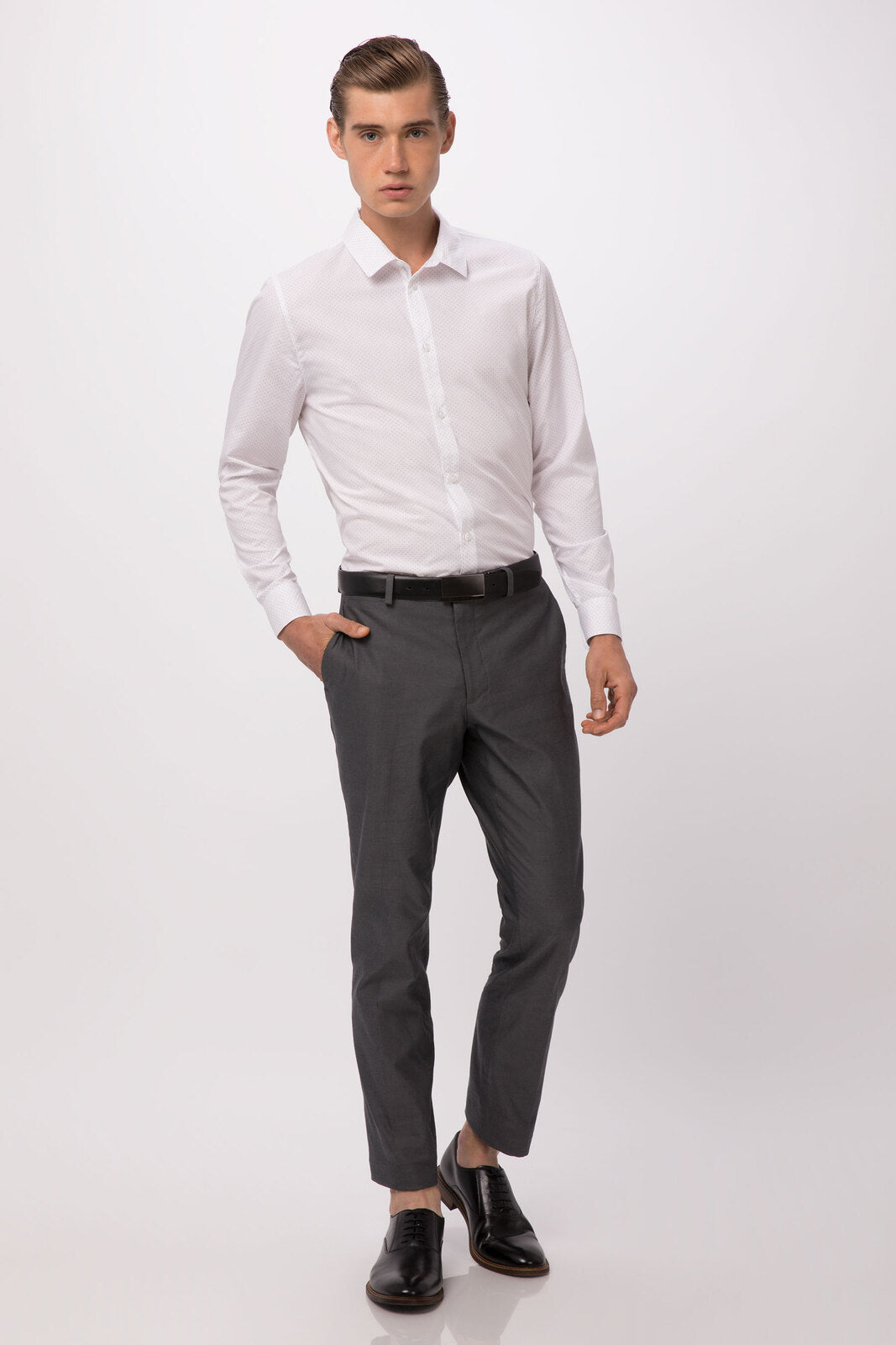 Chef Works Deco Men's Shirt - White