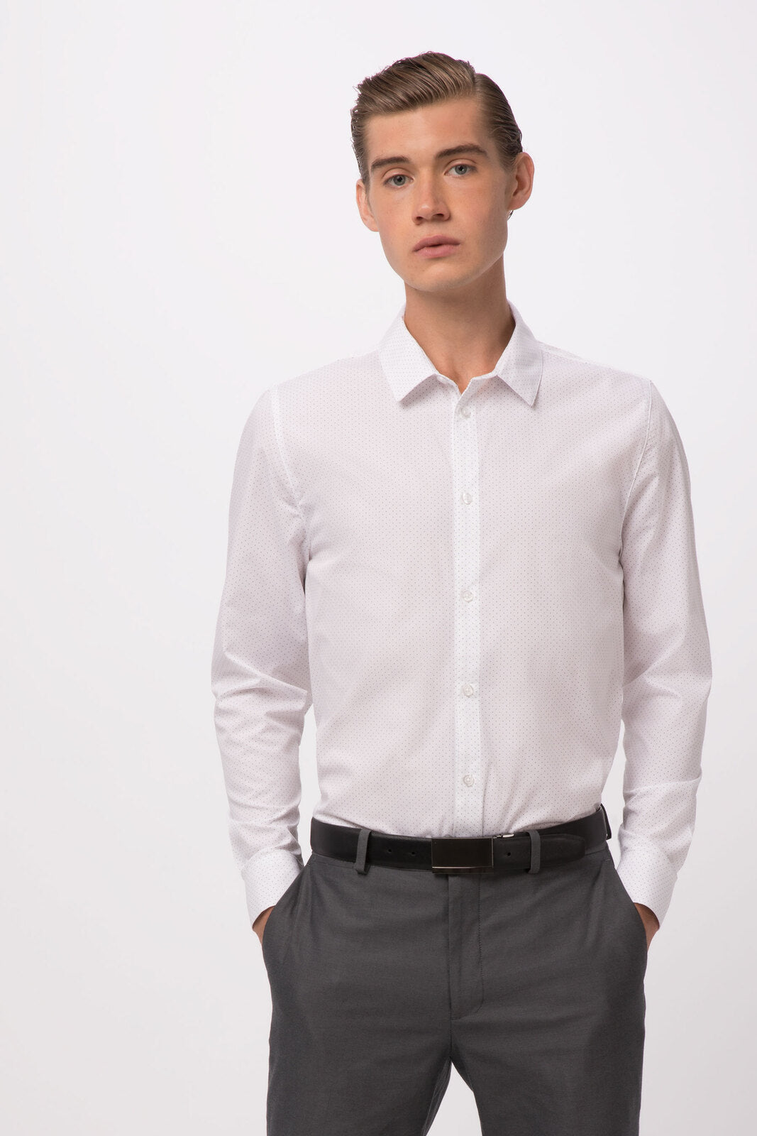 Chef Works Deco Men's Shirt - White