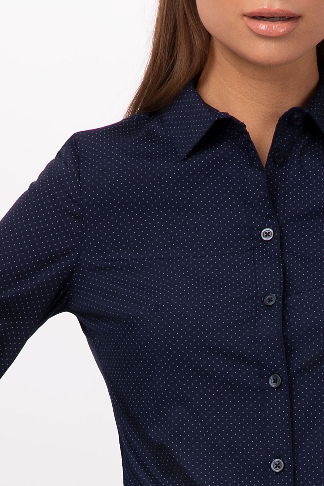 Chef Works Deco Women's Shirt - Navy