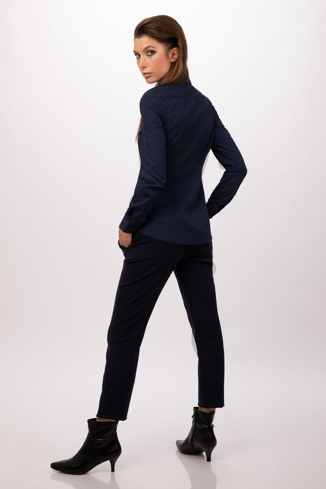 Chef Works Deco Women's Shirt - Navy