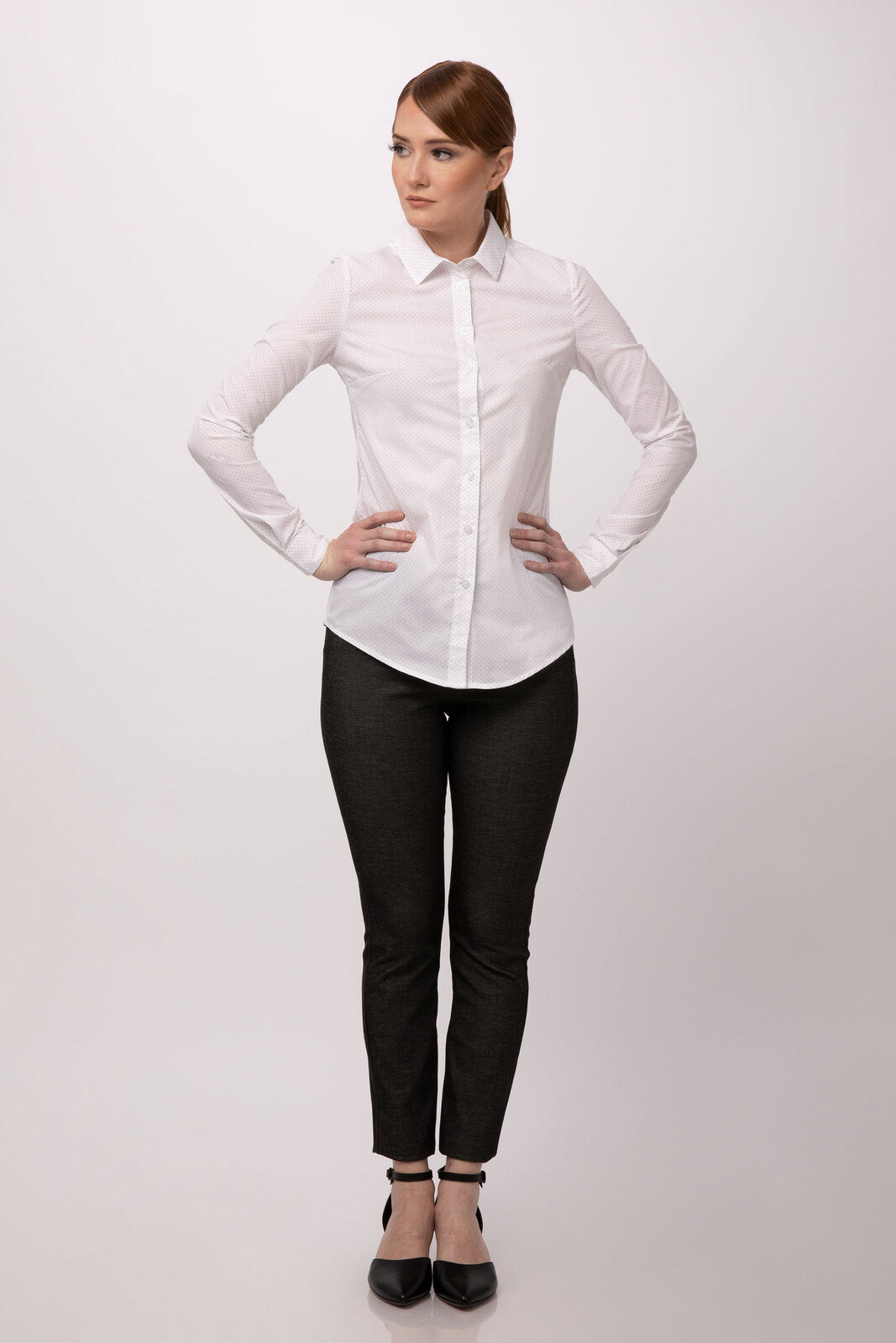 Chef Works Deco Women's Shirt - White