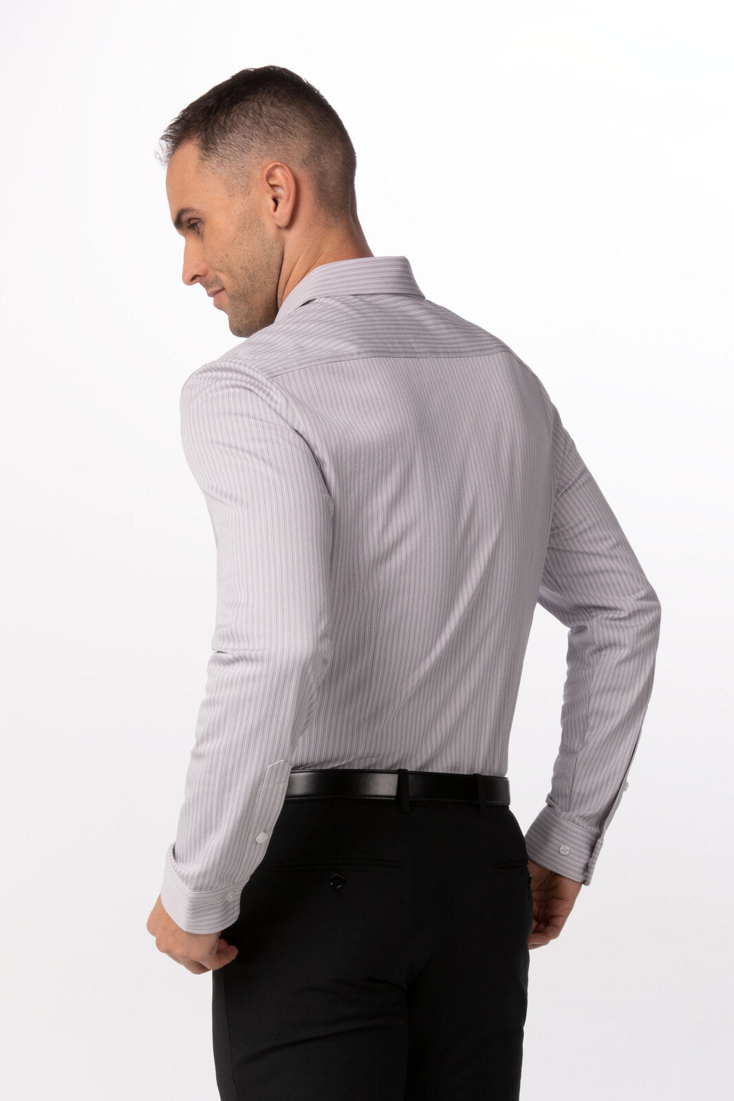 Chef Works Spiritoso Men's Shirt - Grey