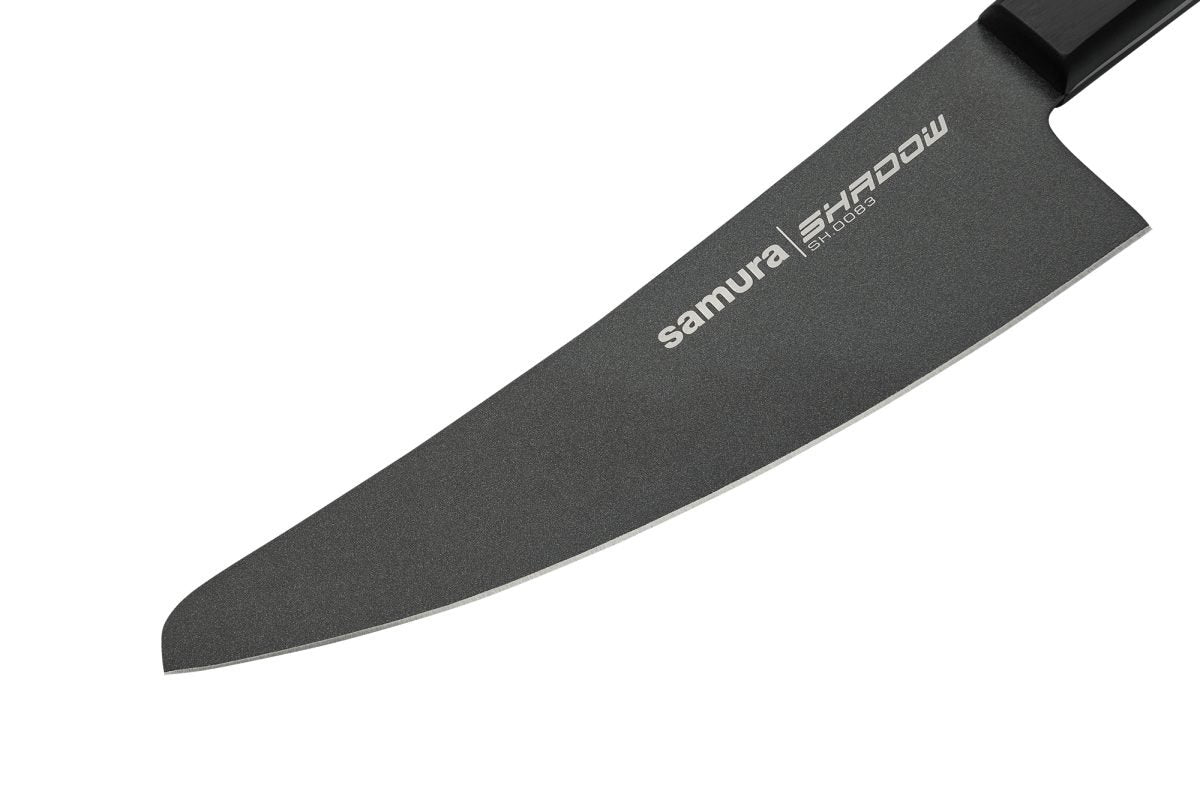 Samura SHADOW Small Chef's Knife with Black Non Stick Coating 6.5