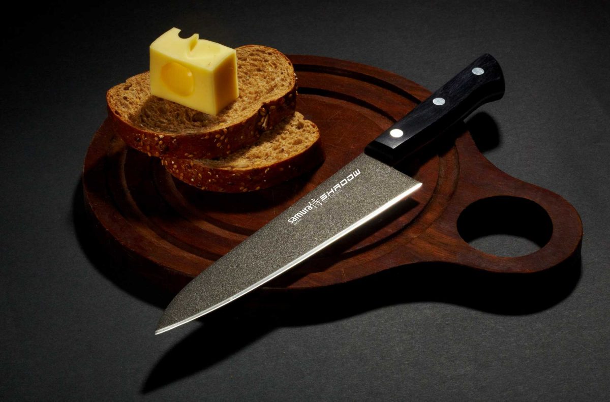 Samura SHADOW Chef's Knife with Black Non Stick Coating 8.2"/208 mm